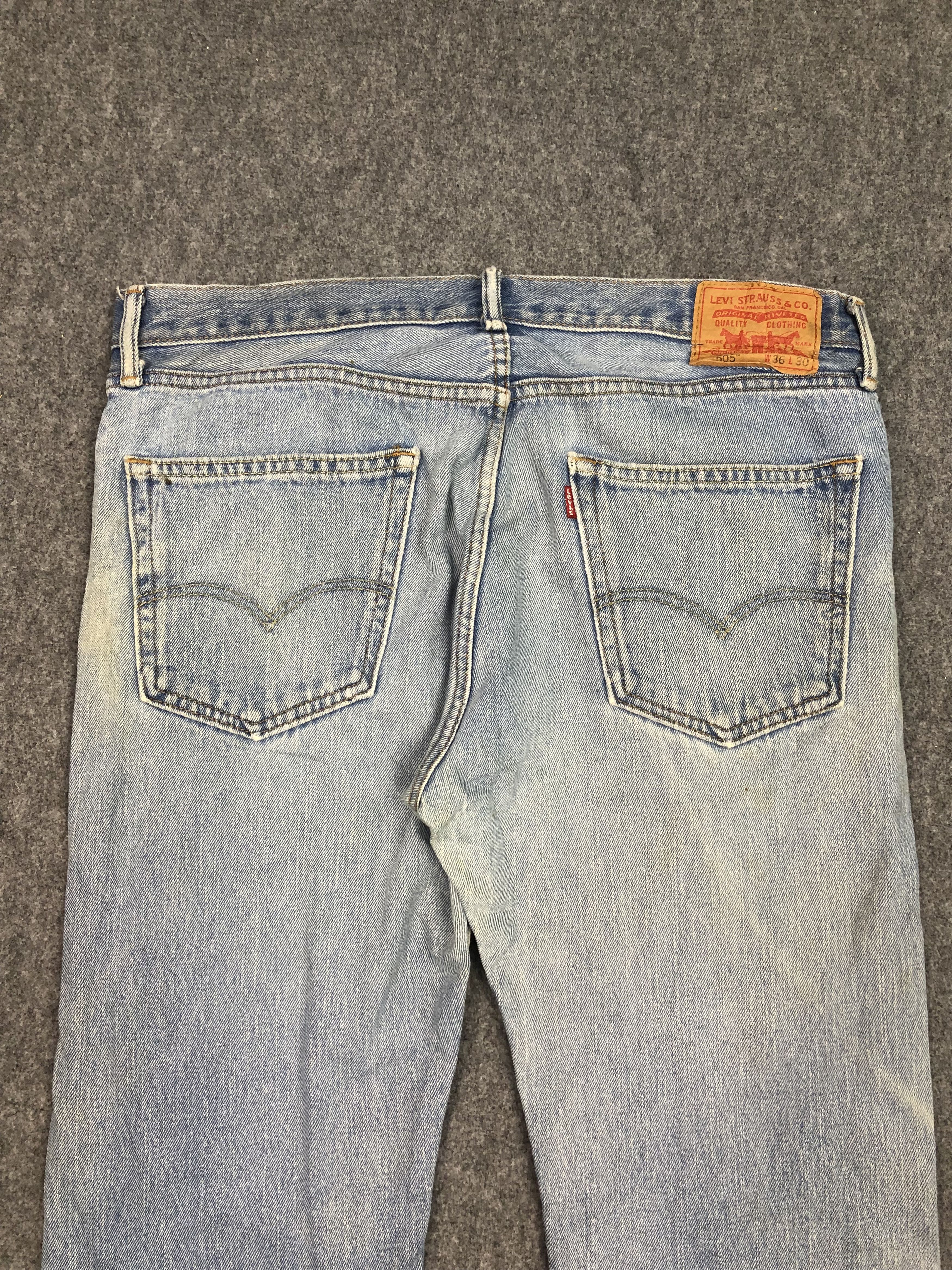 Levi's Vintage Levis 505 Jeans DP0405 Size US 39 - 4 Thumbnail