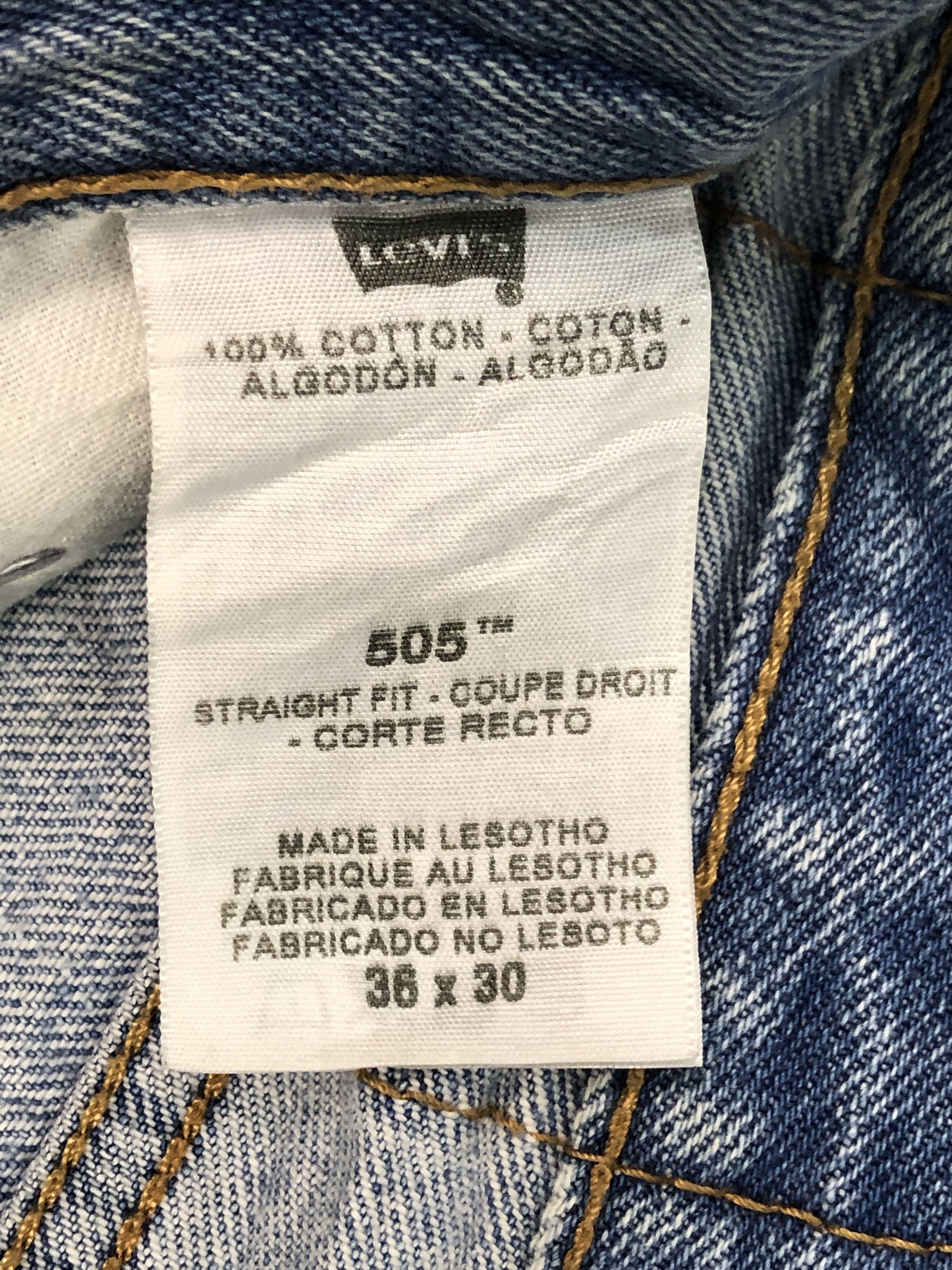 Levi's Vintage Levis 505 Jeans DP0405 Size US 39 - 6 Thumbnail