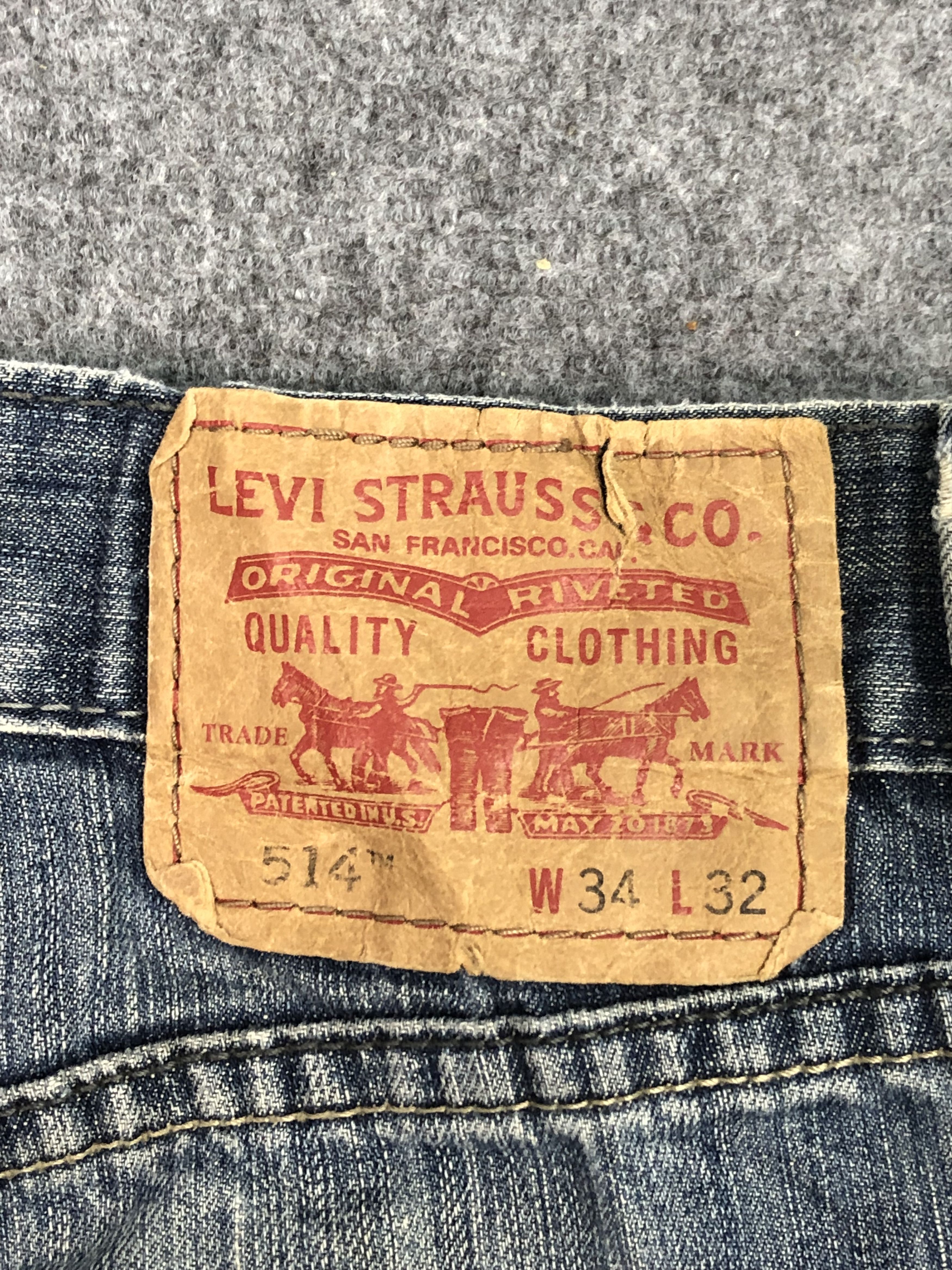 Levi's × Vintage Vintage Levis 514 Jeans DP0406 Size US 36 / EU 52 - 5 Thumbnail