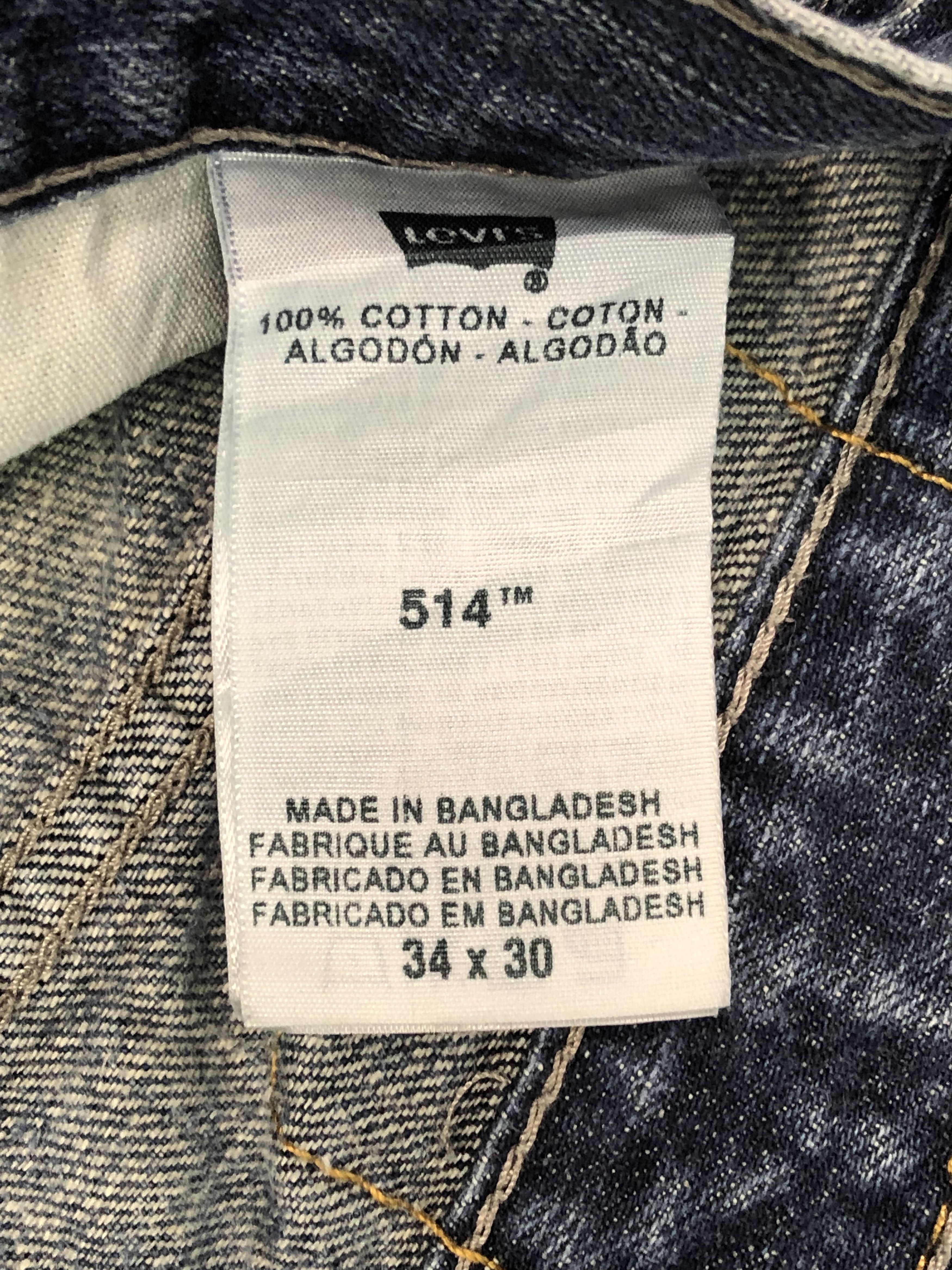 Levi's Vintage Levis 514 Jeans DP0407 Size US 36 / EU 52 - 6 Thumbnail