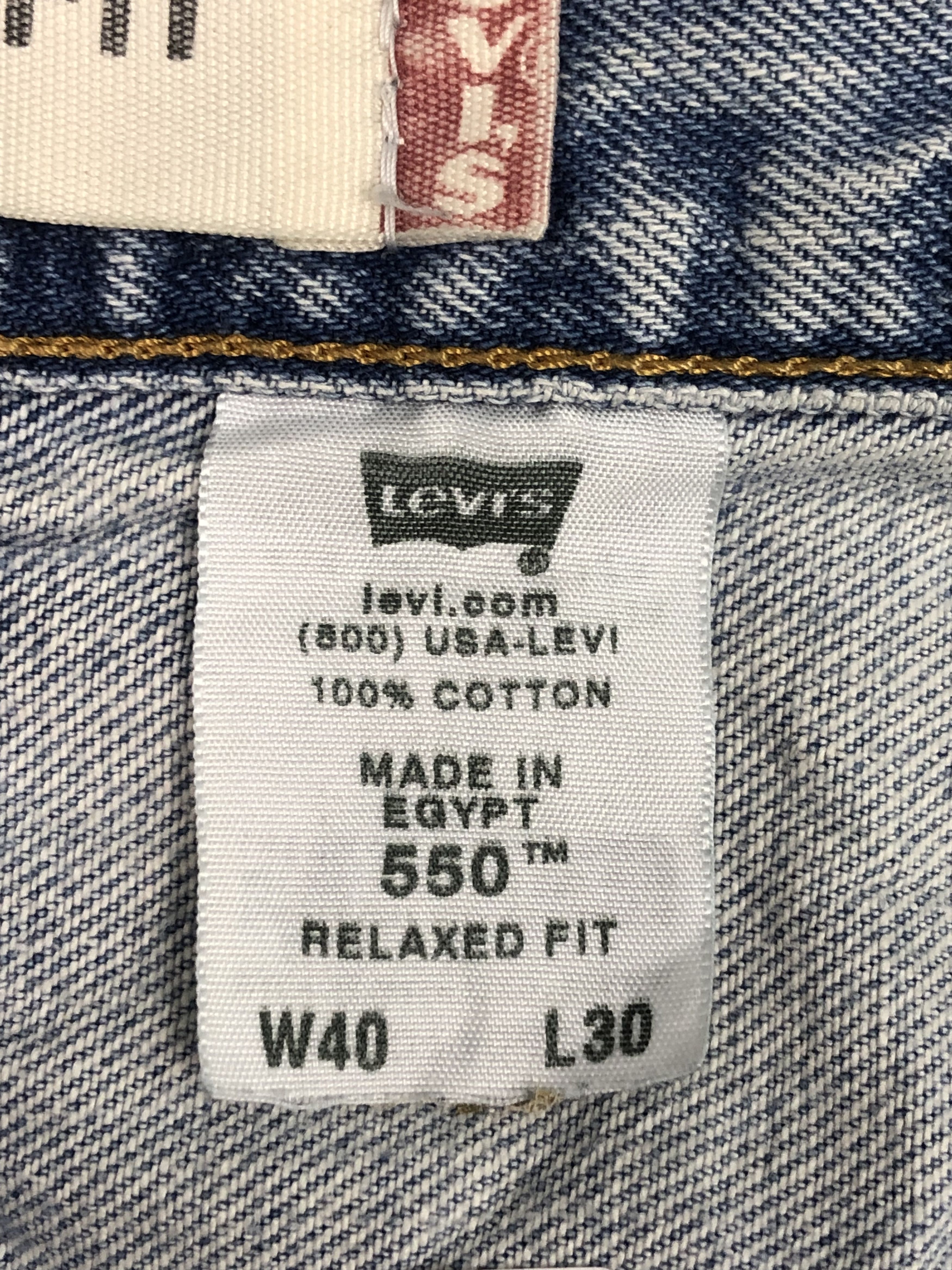 Levi's Vintage Levis 550 Jeans DP0410 Size US 40 / EU 56 - 6 Thumbnail