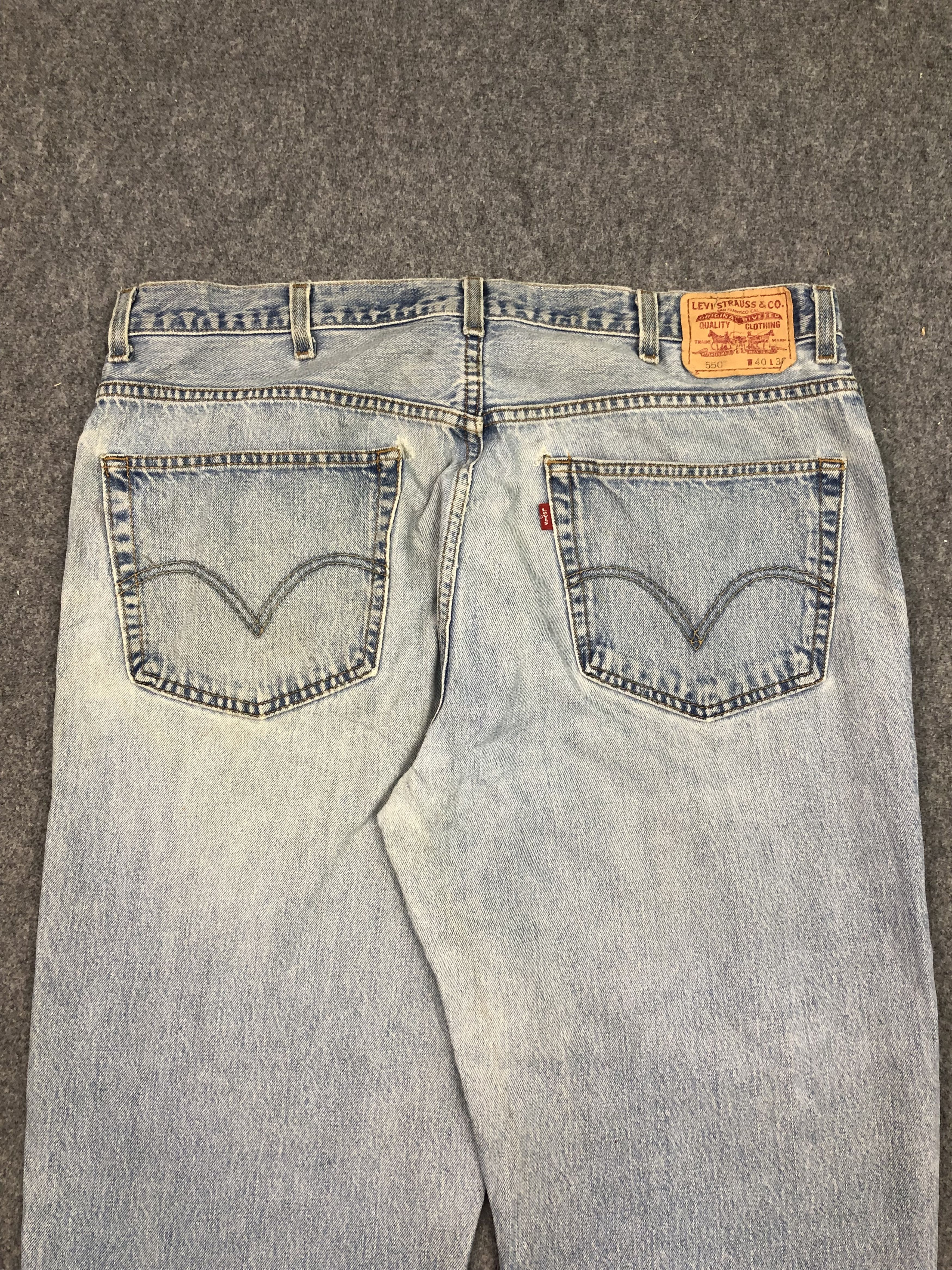 Levi's Vintage Levis 550 Jeans DP0410 Size US 40 / EU 56 - 4 Thumbnail