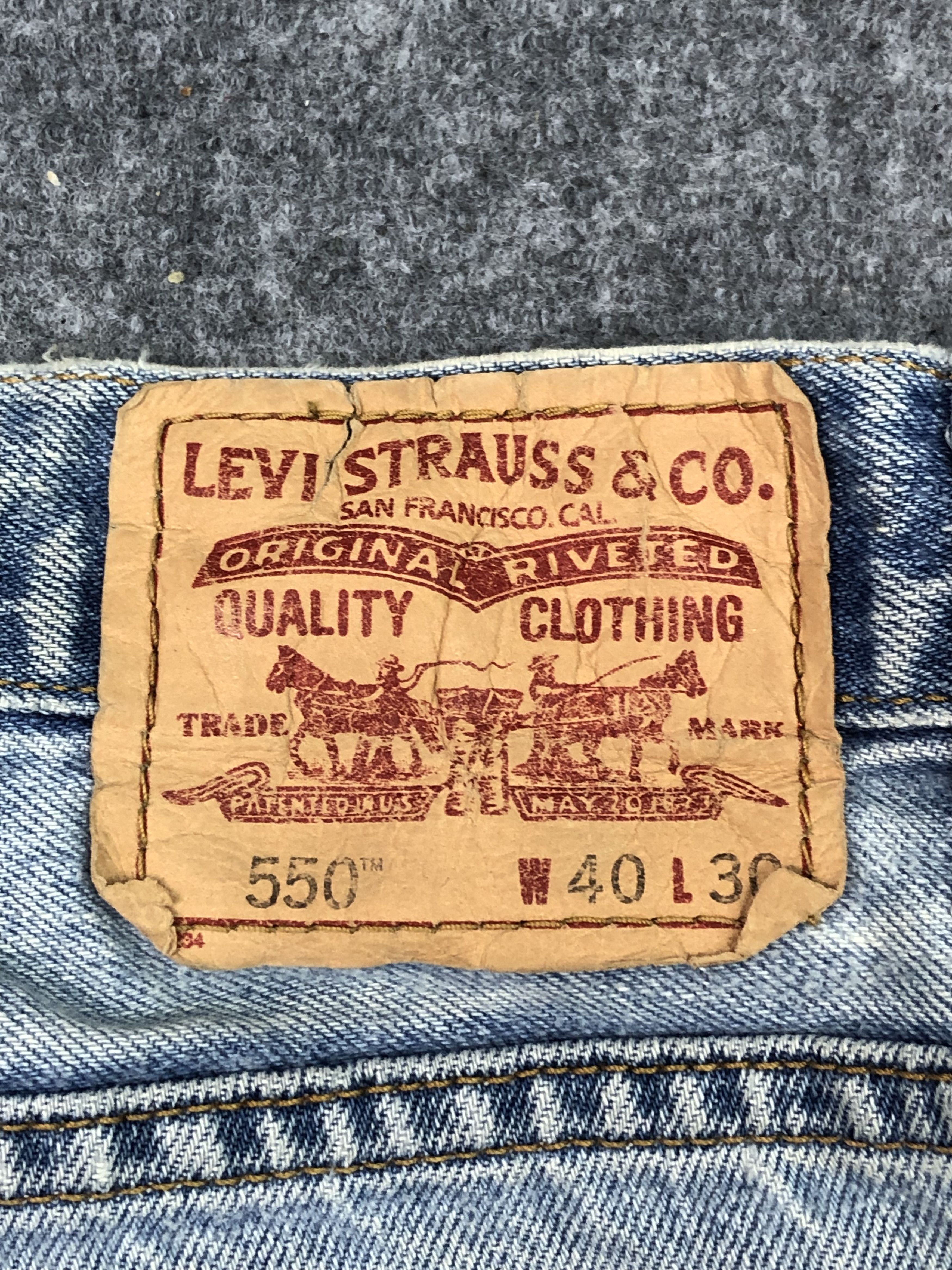 Levi's Vintage Levis 550 Jeans DP0410 Size US 40 / EU 56 - 5 Thumbnail