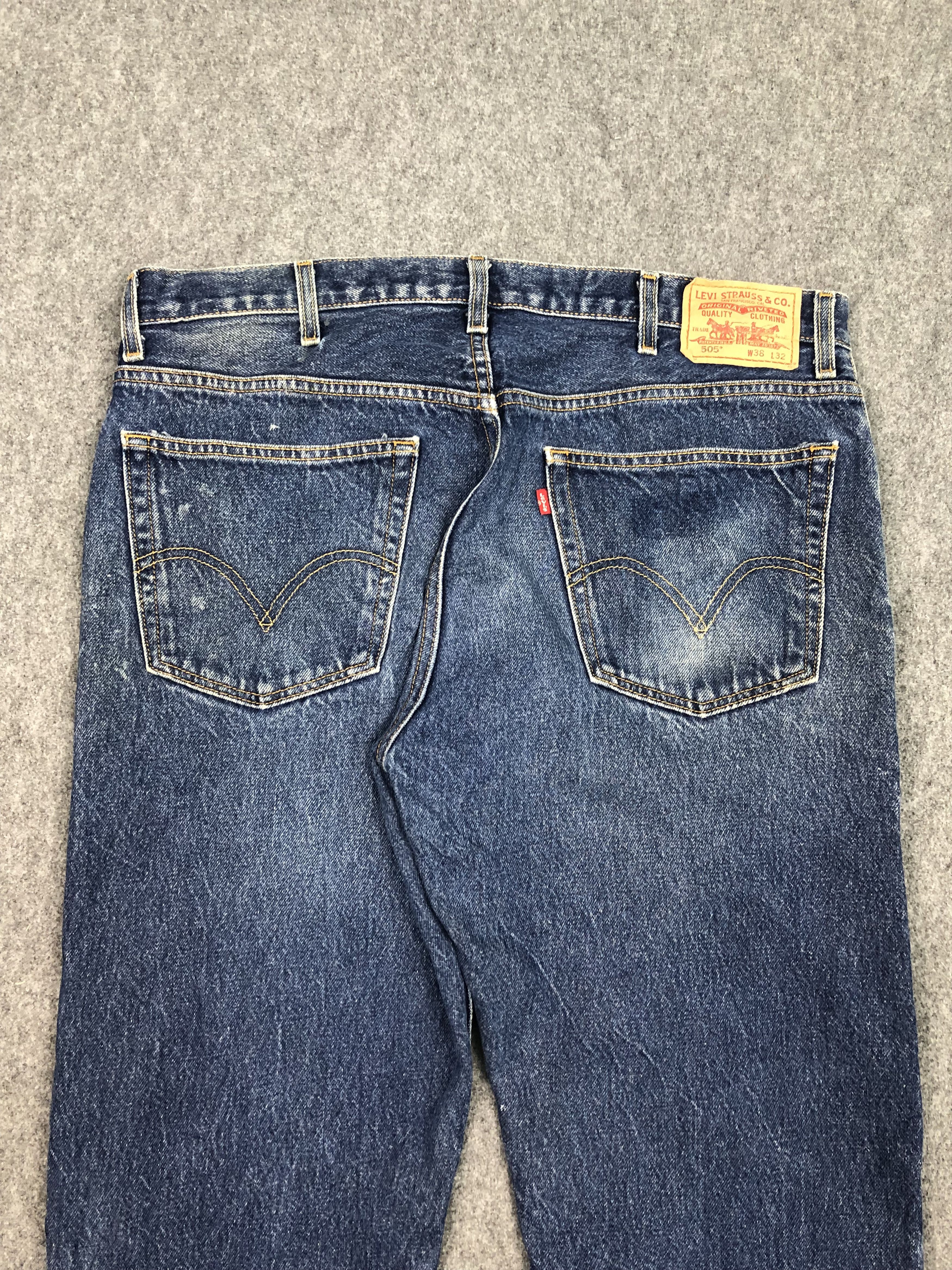 Levi's Vintage Levis 505 Jeans DP0413 Size US 40 / EU 56 - 4 Thumbnail