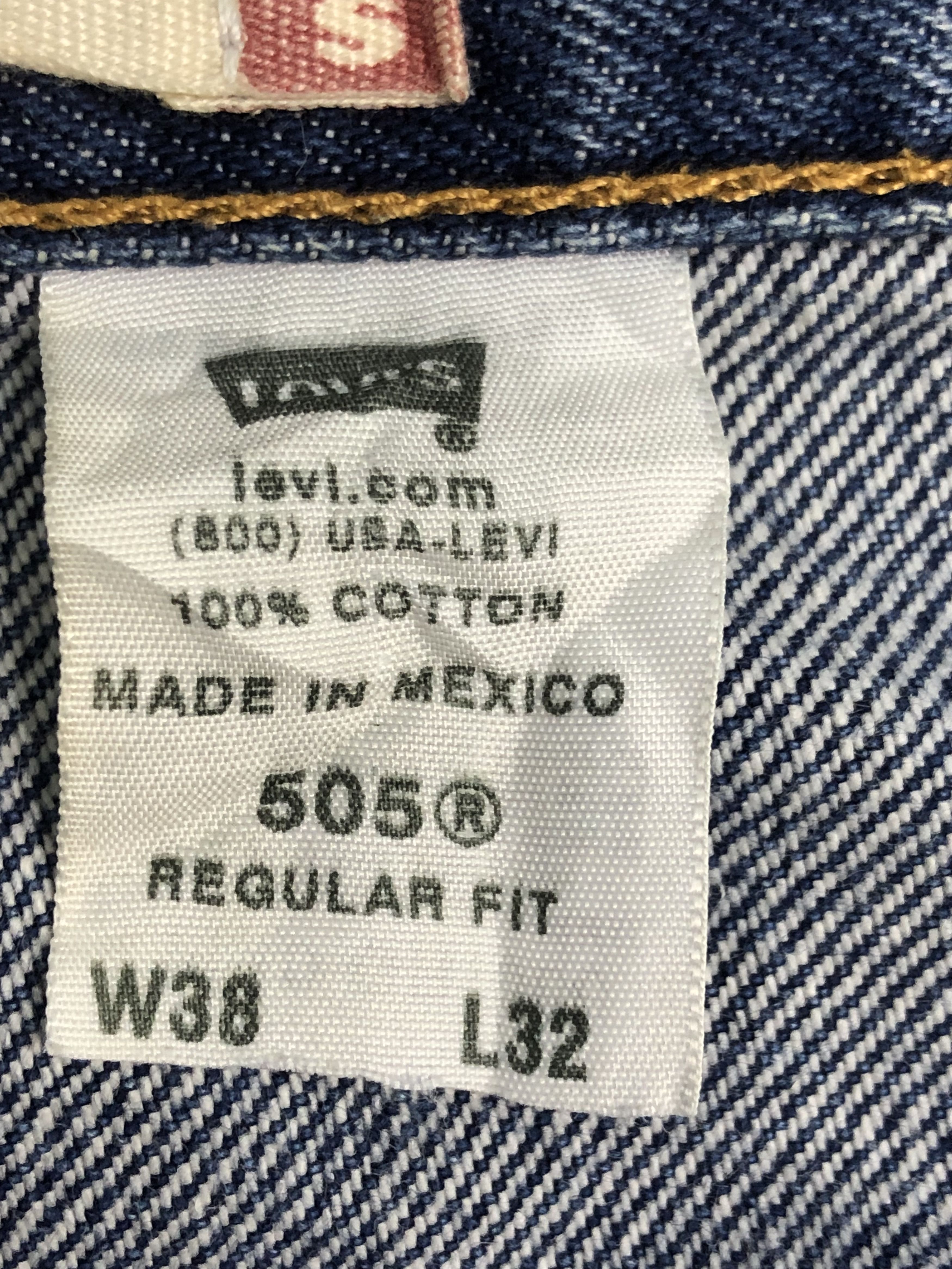 Levi's Vintage Levis 505 Jeans DP0413 Size US 40 / EU 56 - 6 Thumbnail