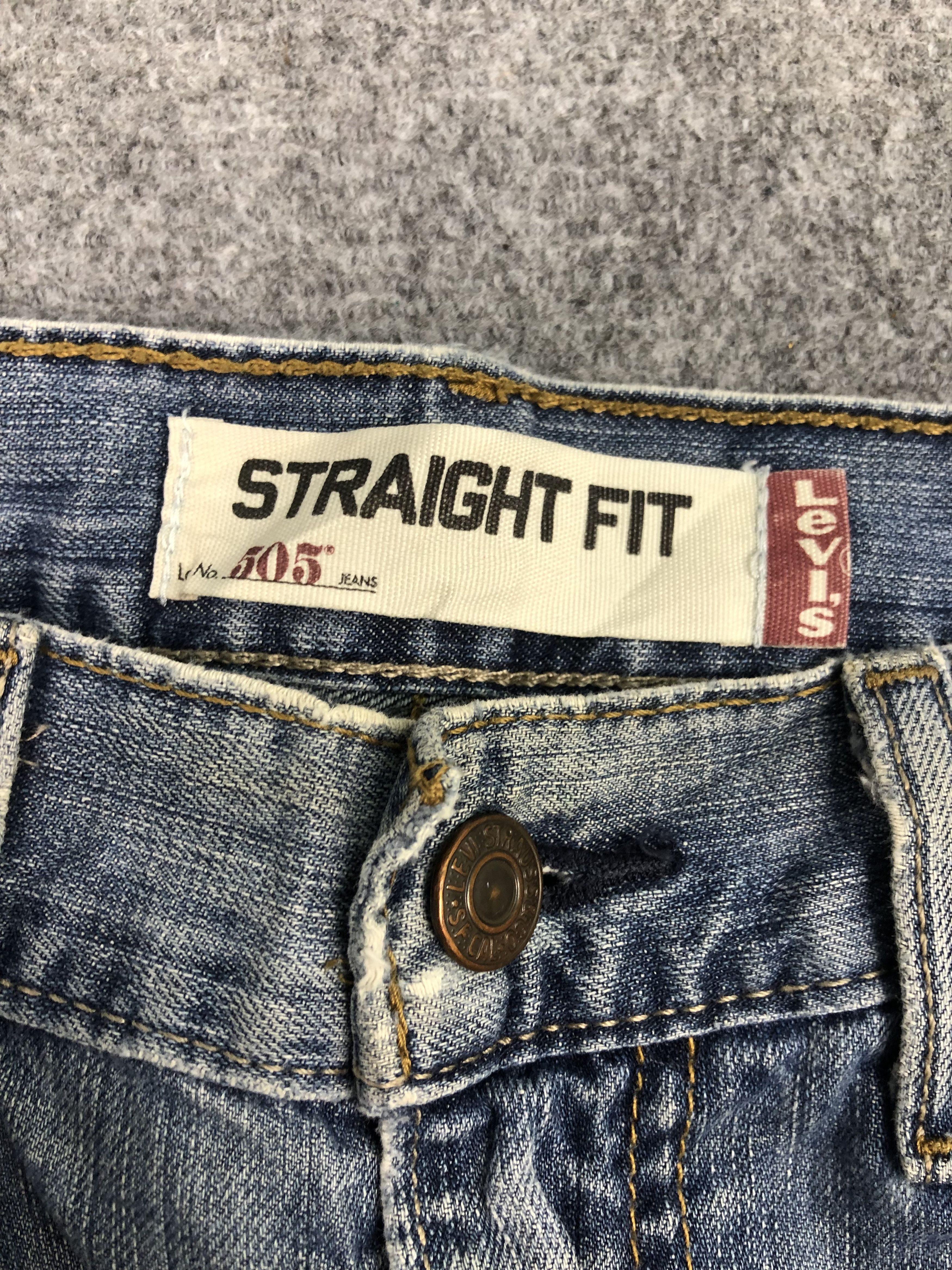 Levi's × Vintage Vintage Levis 505 Jeans DP0415 Size US 36 / EU 52 - 7 Thumbnail