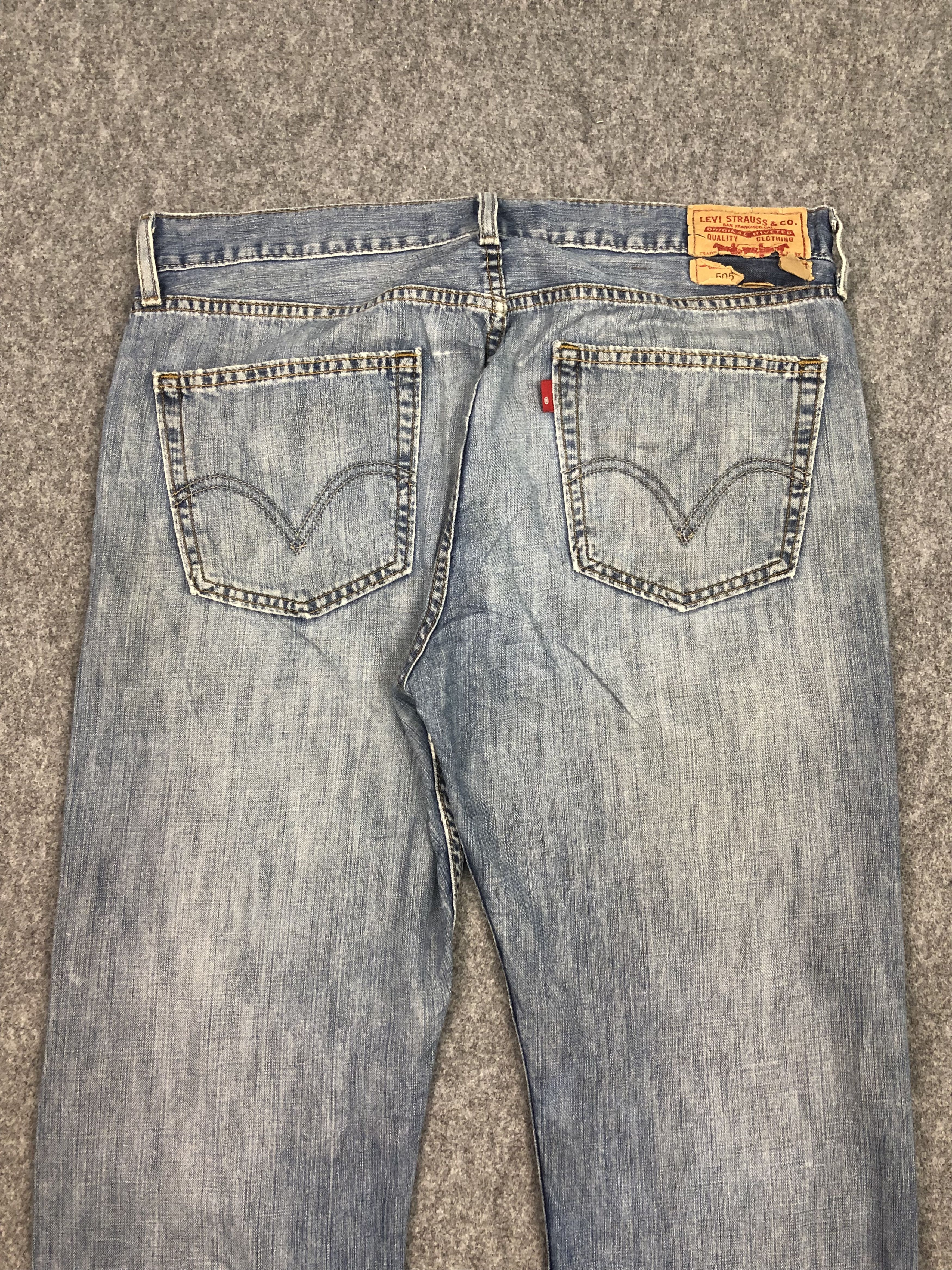 Levi's × Vintage Vintage Levis 505 Jeans DP0415 Size US 36 / EU 52 - 4 Thumbnail