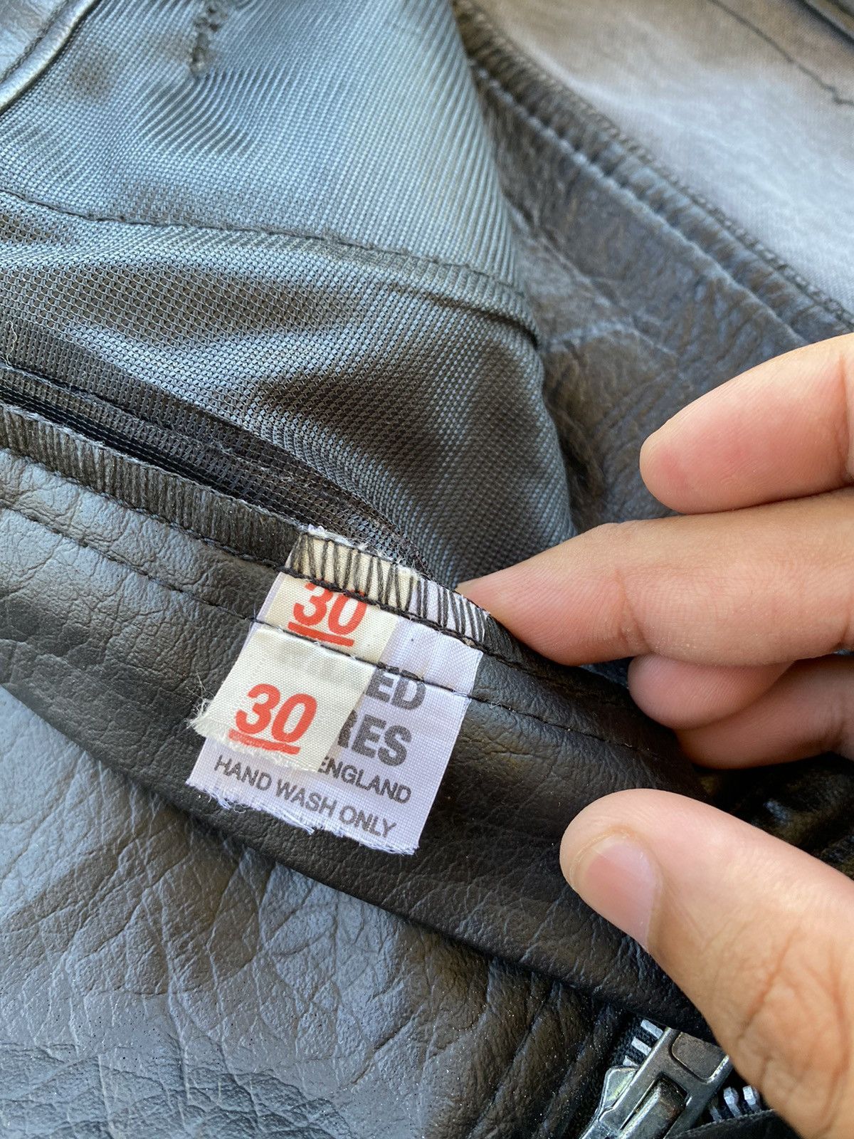 If Six Was Nine 80s🇬🇧 Tiger Alternative London Punk Bondage Pants Size US 29 - 7 Thumbnail