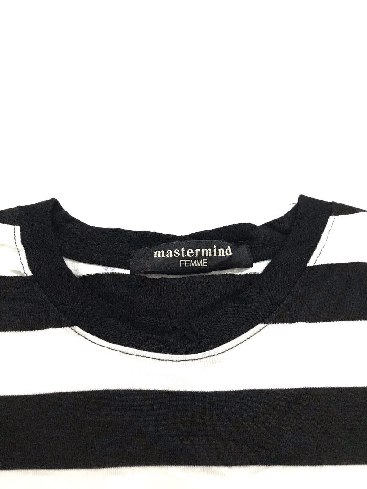 Designer Mastermind Femme long sleeve stripe side Zip T Shirt Size US S / EU 44-46 / 1 - 9 Thumbnail
