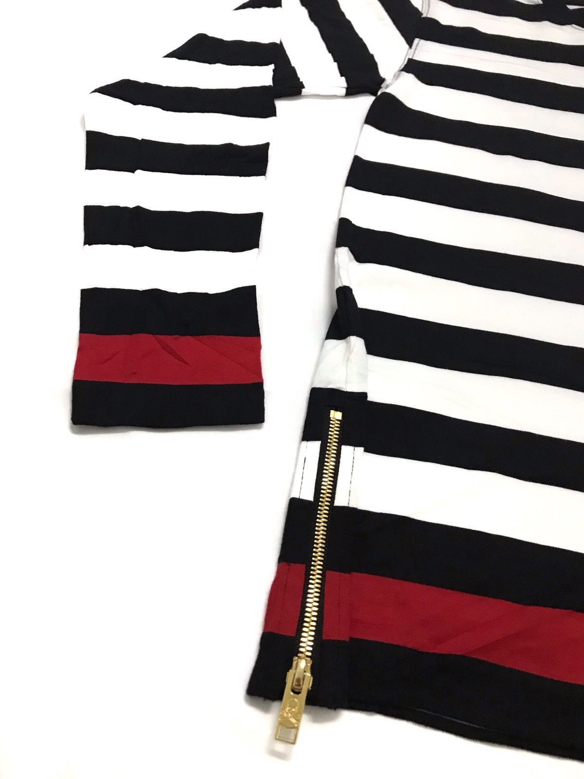 Designer Mastermind Femme long sleeve stripe side Zip T Shirt Size US S / EU 44-46 / 1 - 4 Thumbnail