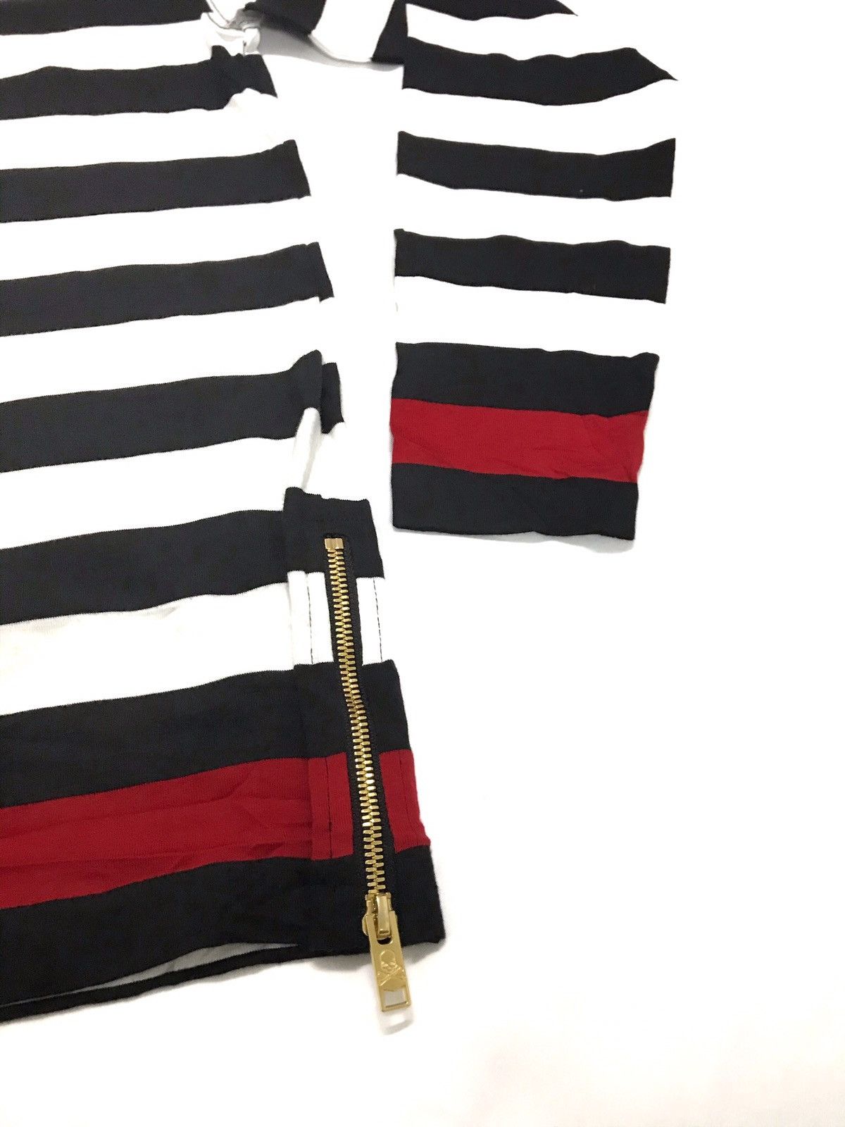 Designer Mastermind Femme long sleeve stripe side Zip T Shirt Size US S / EU 44-46 / 1 - 5 Thumbnail