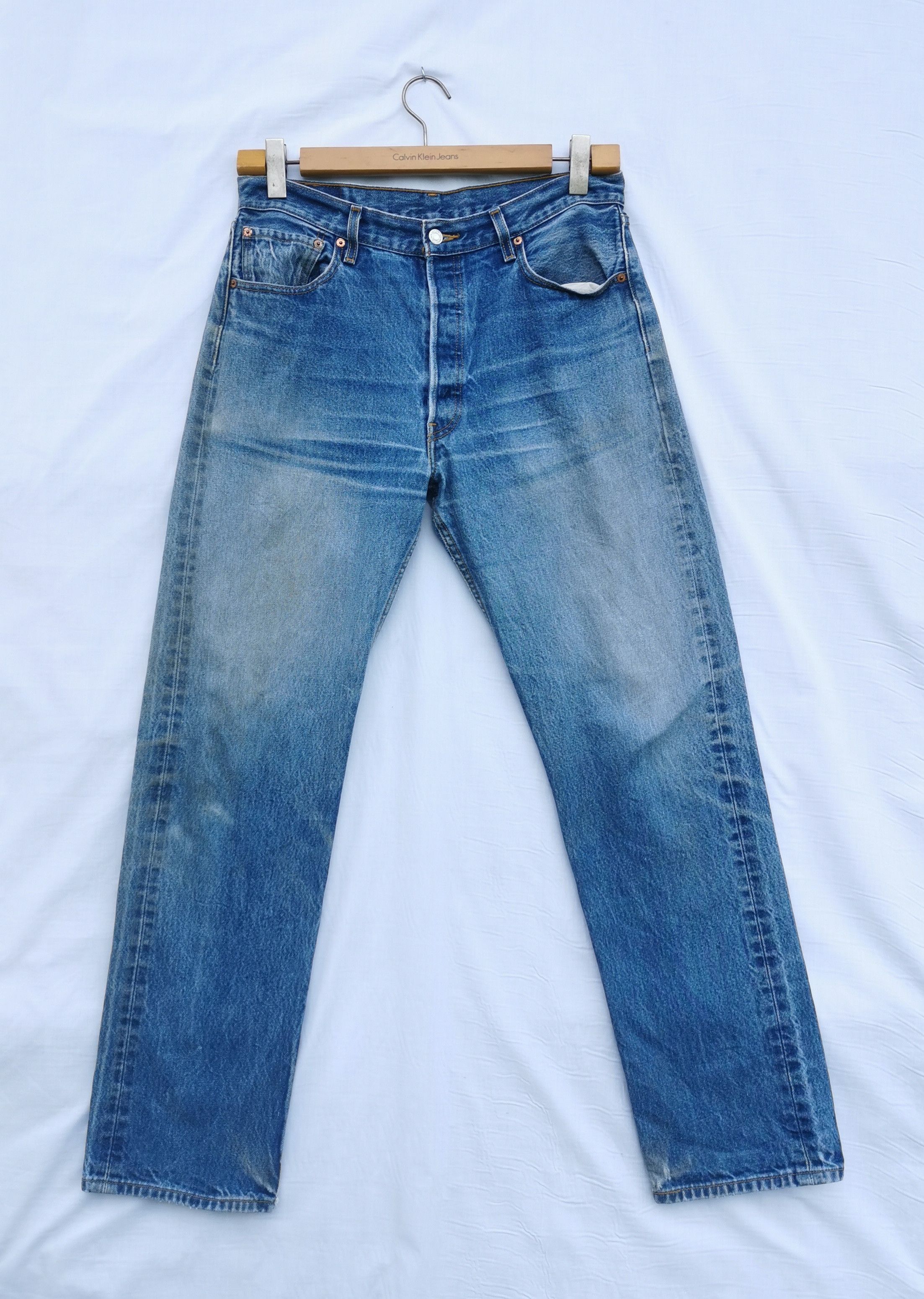 Vintage Levi s 501 Kurt Cobain Denim Jeans Denim