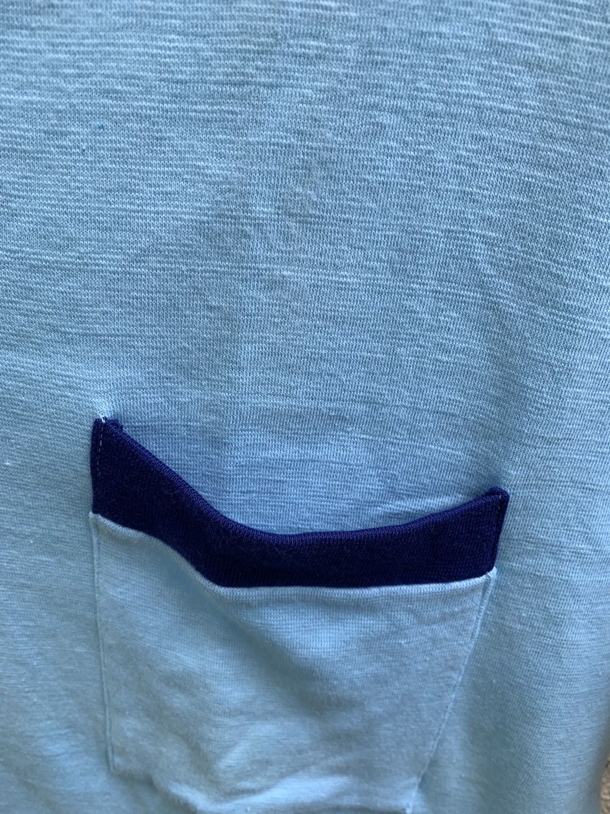 Vintage Vintage V Nick West Germany Plain Ringer shirt Size US L / EU 52-54 / 3 - 7 Thumbnail