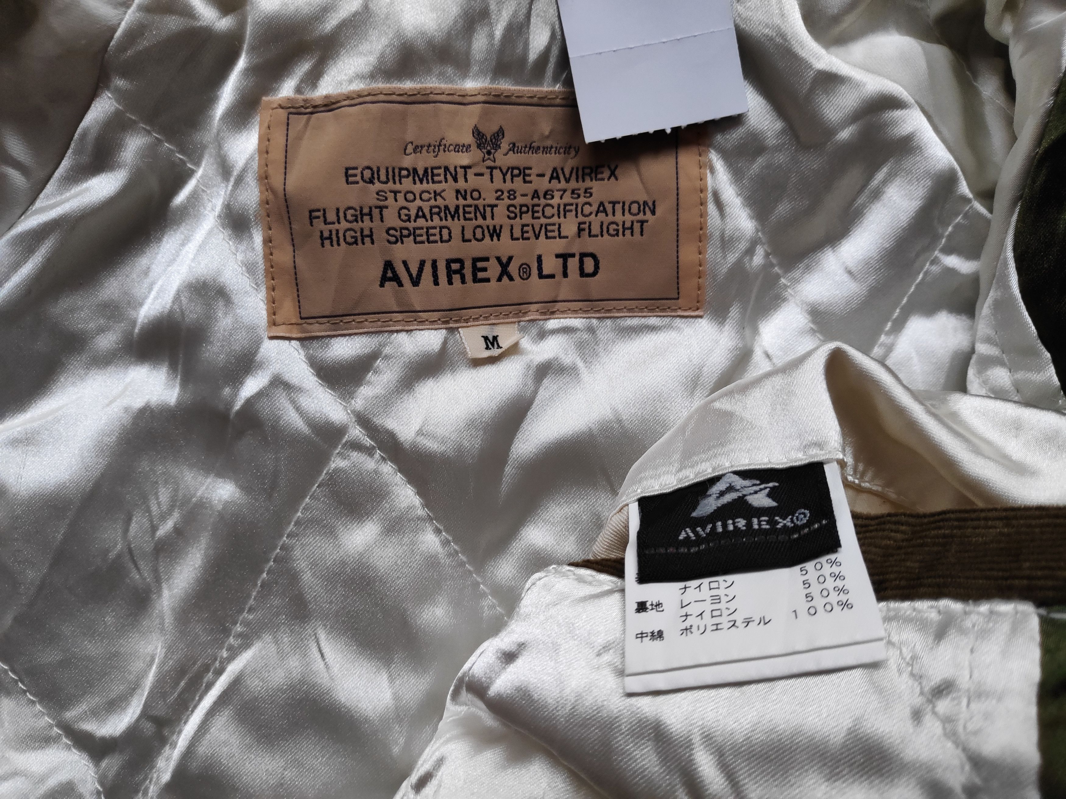 Avirex Vintage Avirex Sukajan Flight Jacket Mobile Strike Size US M / EU 48-50 / 2 - 7 Thumbnail