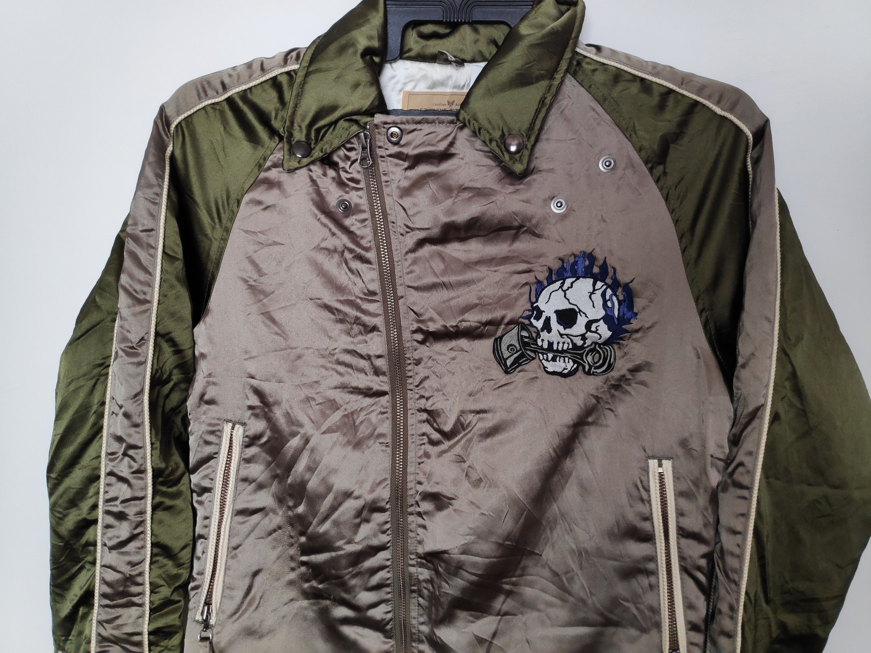 Avirex Vintage Avirex Sukajan Flight Jacket Mobile Strike Size US M / EU 48-50 / 2 - 4 Thumbnail