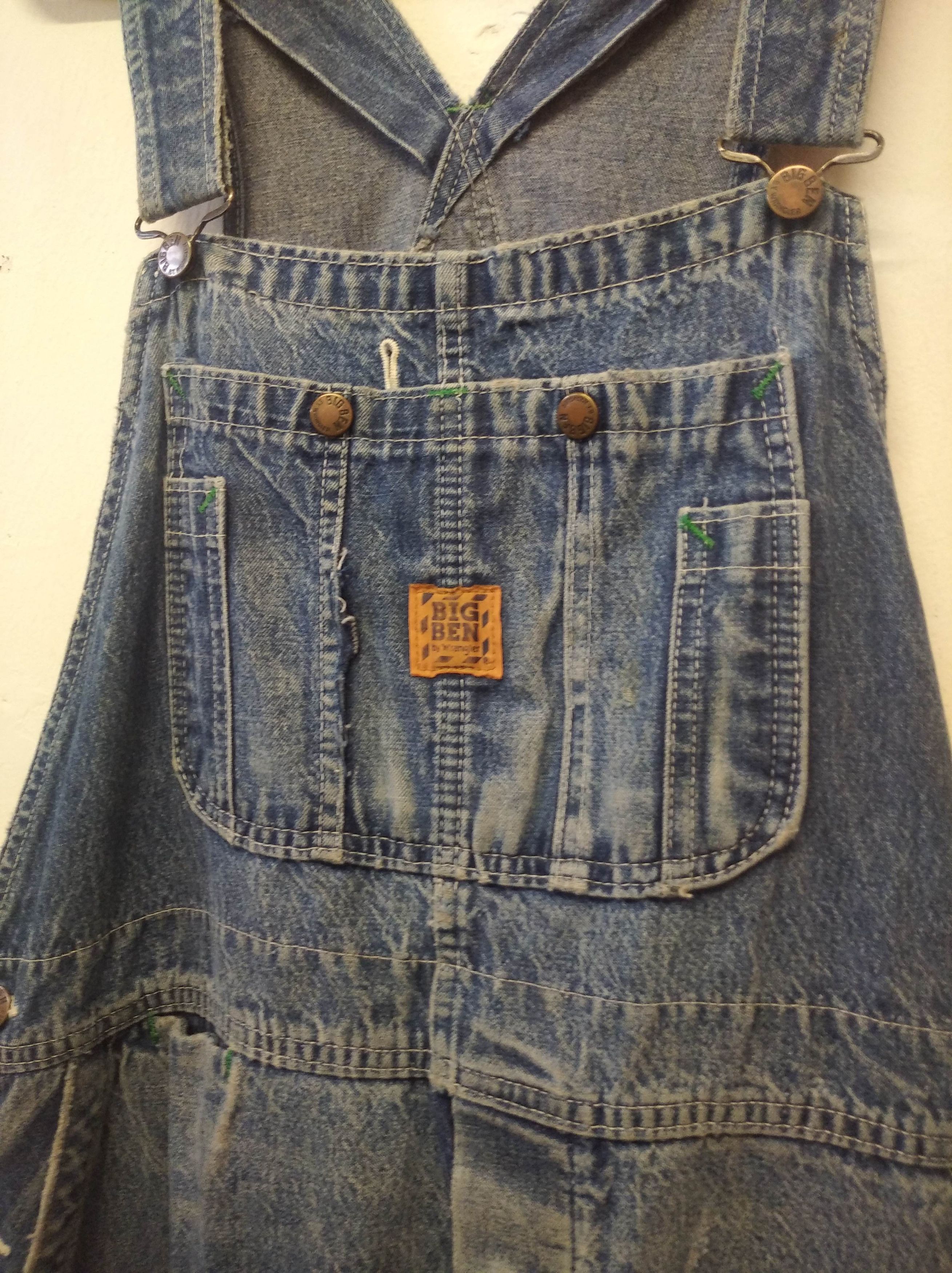 Denim Big Ben By Wrangler Overalls Vintage Big Ben By Wrangler