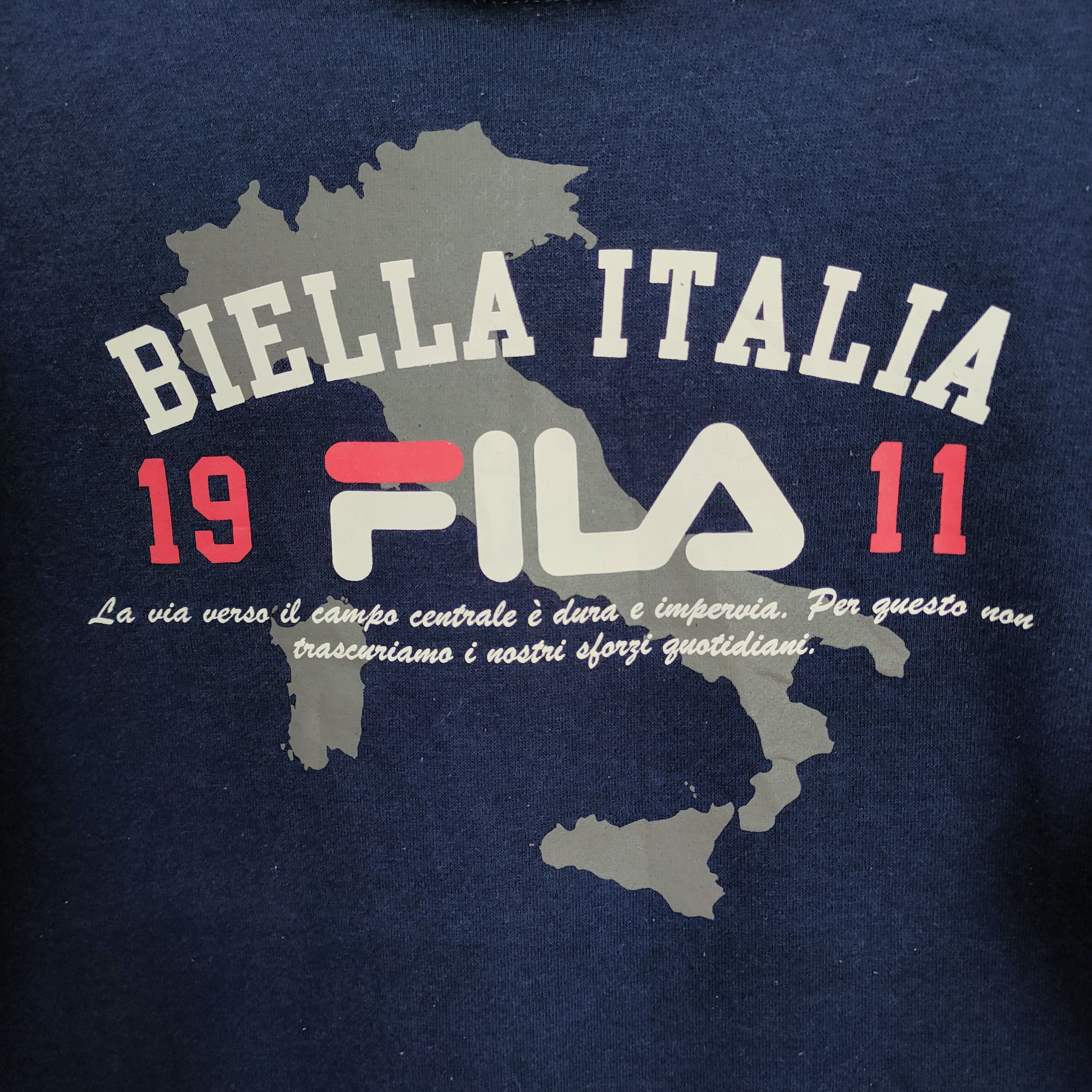 Fila VINTAGE FILA FADED SWEATSHIRTS BIG LOGO Size US M / EU 48-50 / 2 - 5 Thumbnail