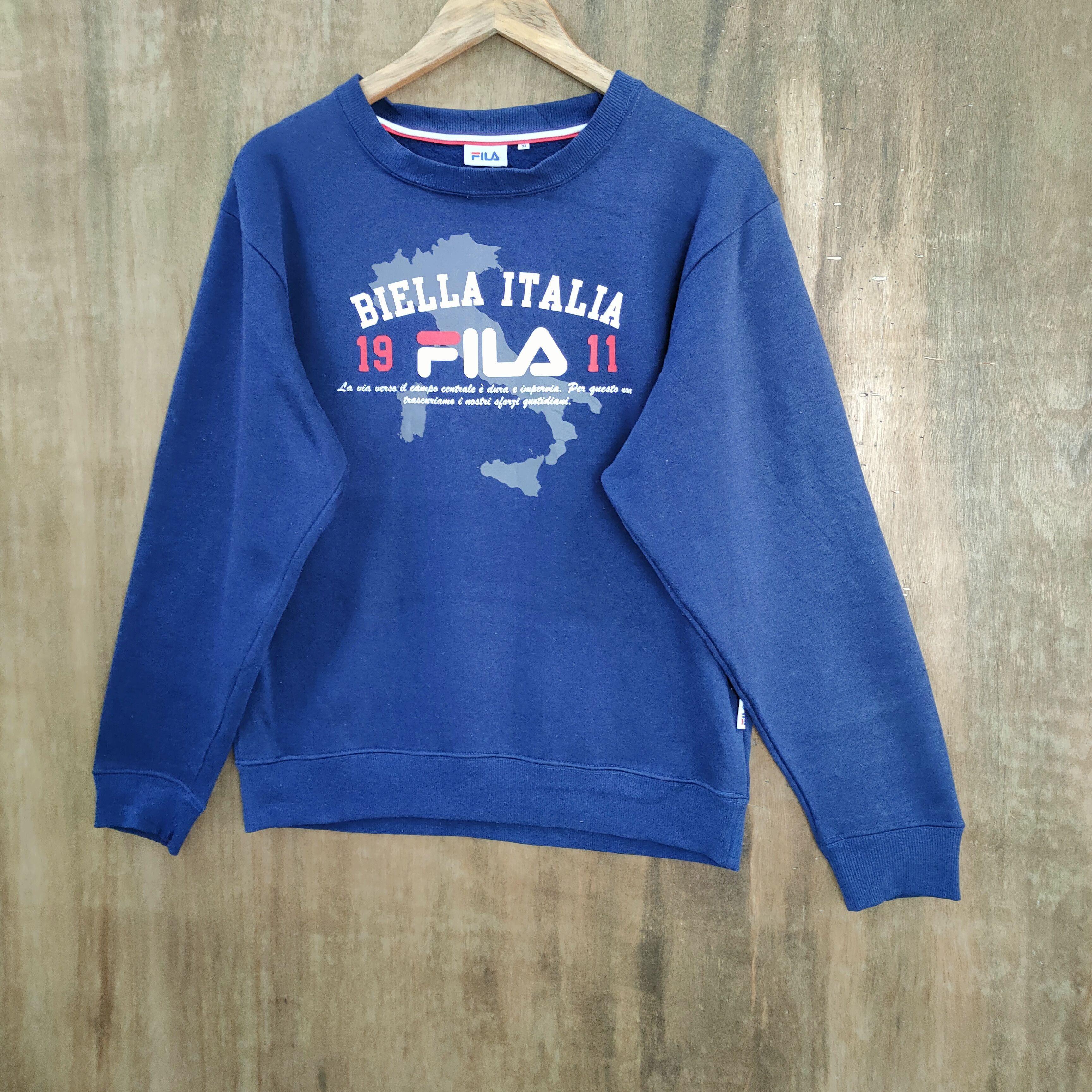 Fila VINTAGE FILA FADED SWEATSHIRTS BIG LOGO Size US M / EU 48-50 / 2 - 8 Thumbnail