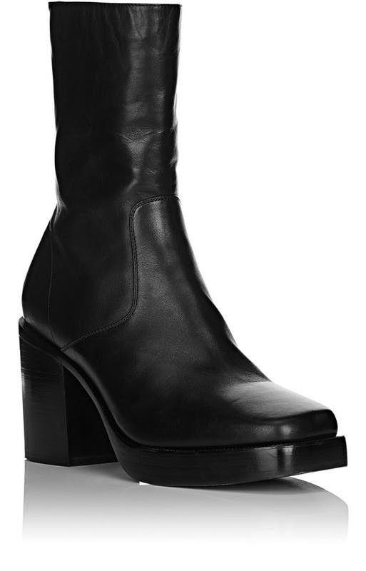 balenciaga platform boots mens