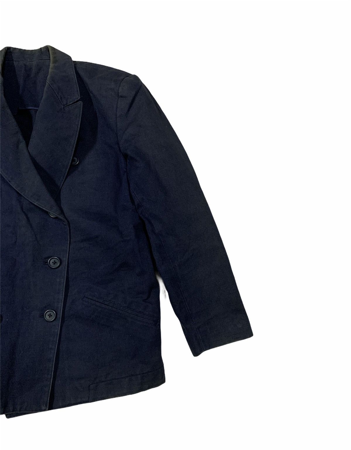 Yohji Yamamoto 🔥Y’S FOR MEN DUCK CANVAS DOUBLE BREAST JACKETS Size US M / EU 48-50 / 2 - 4 Thumbnail