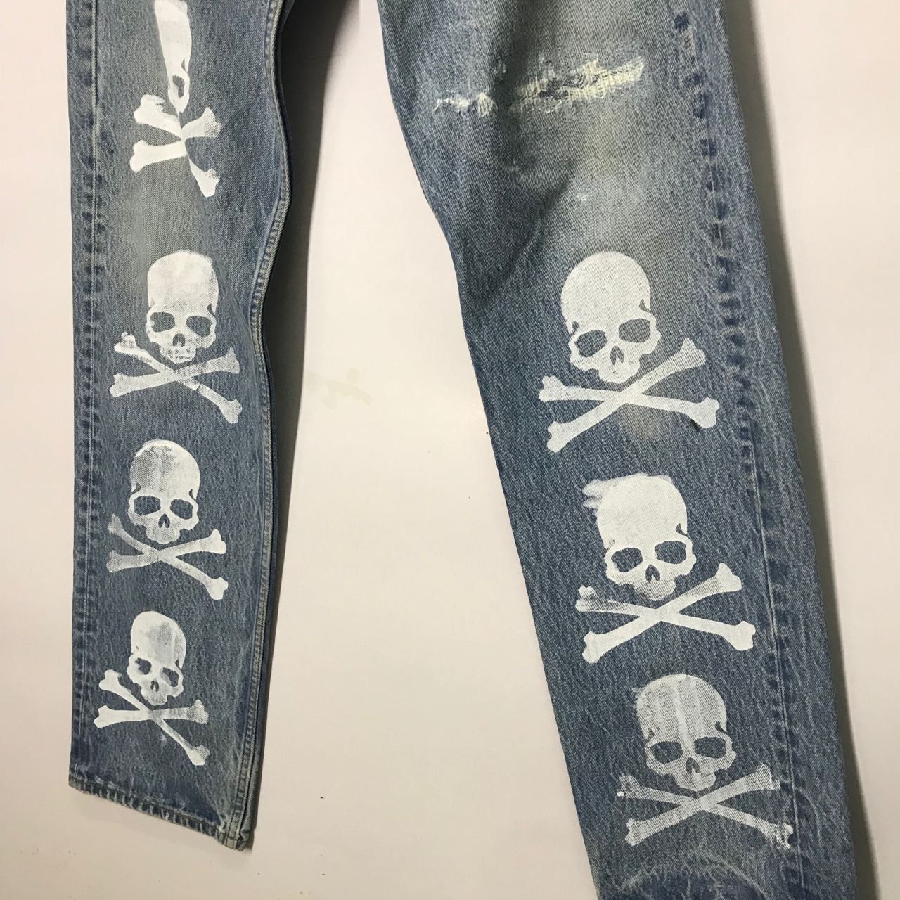 Levi's Vintage Clothing 🔥Vintage Levi's 501xx Mastermind Design Denim Jeans Size US 32 / EU 48 - 4 Thumbnail