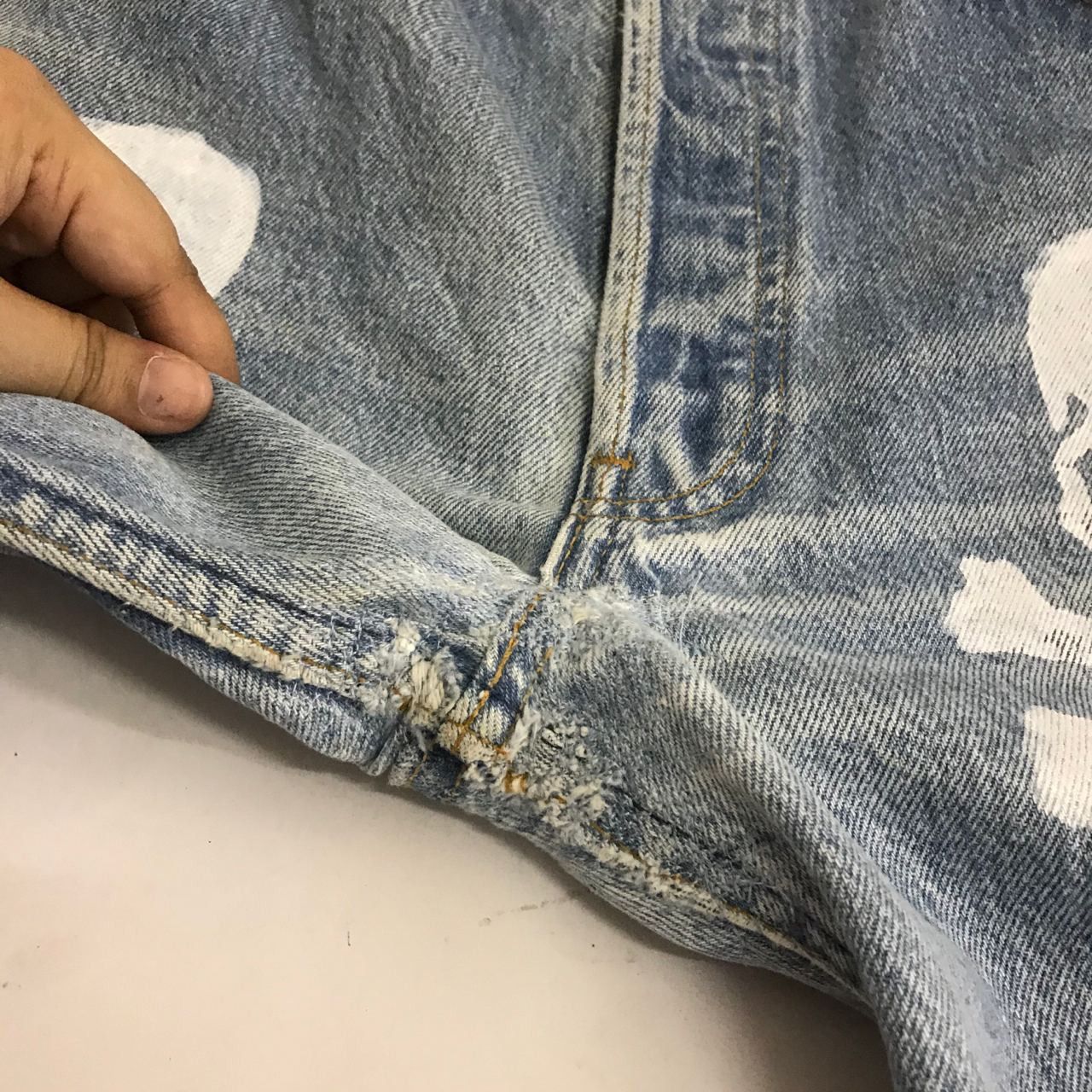 Levi's Vintage Clothing 🔥Vintage Levi's 501xx Mastermind Design Denim Jeans Size US 32 / EU 48 - 9 Thumbnail