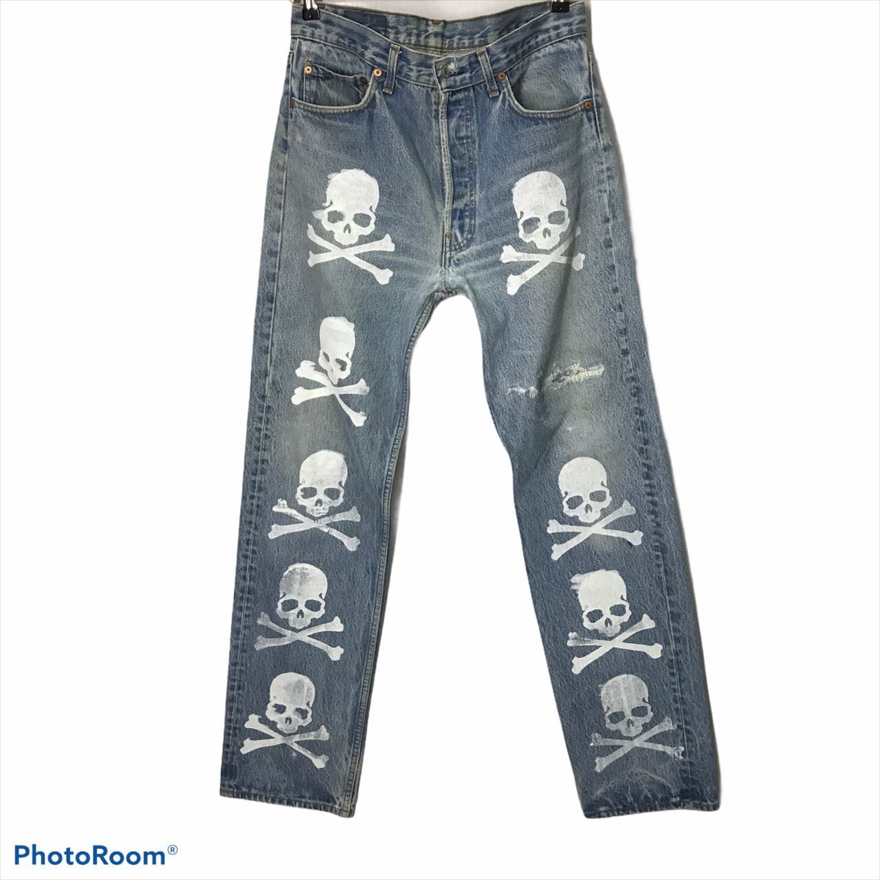 Levi's Vintage Clothing 🔥Vintage Levi's 501xx Mastermind Design Denim Jeans Size US 32 / EU 48 - 1 Thumbnail