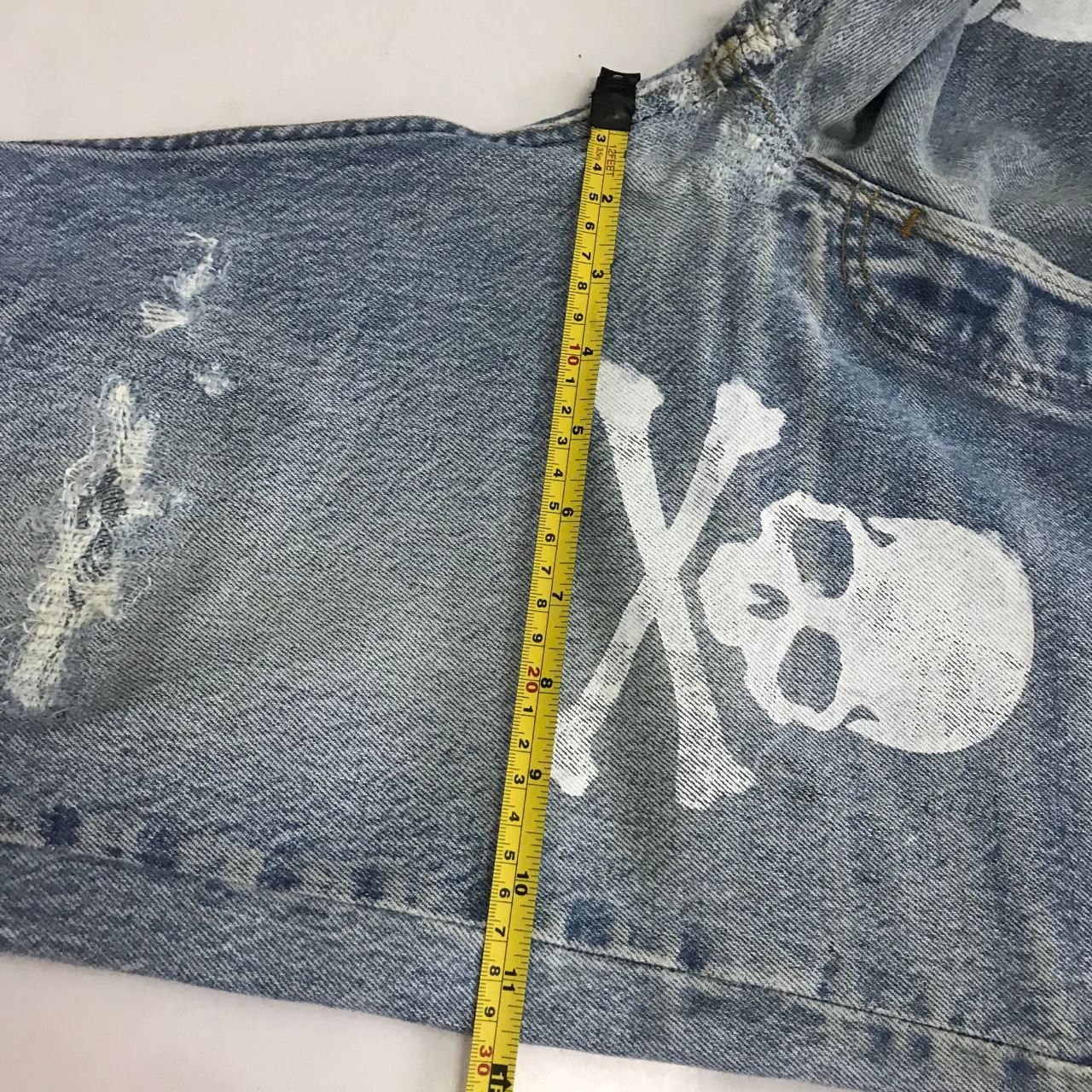 Levi's Vintage Clothing 🔥Vintage Levi's 501xx Mastermind Design Denim Jeans Size US 32 / EU 48 - 10 Thumbnail