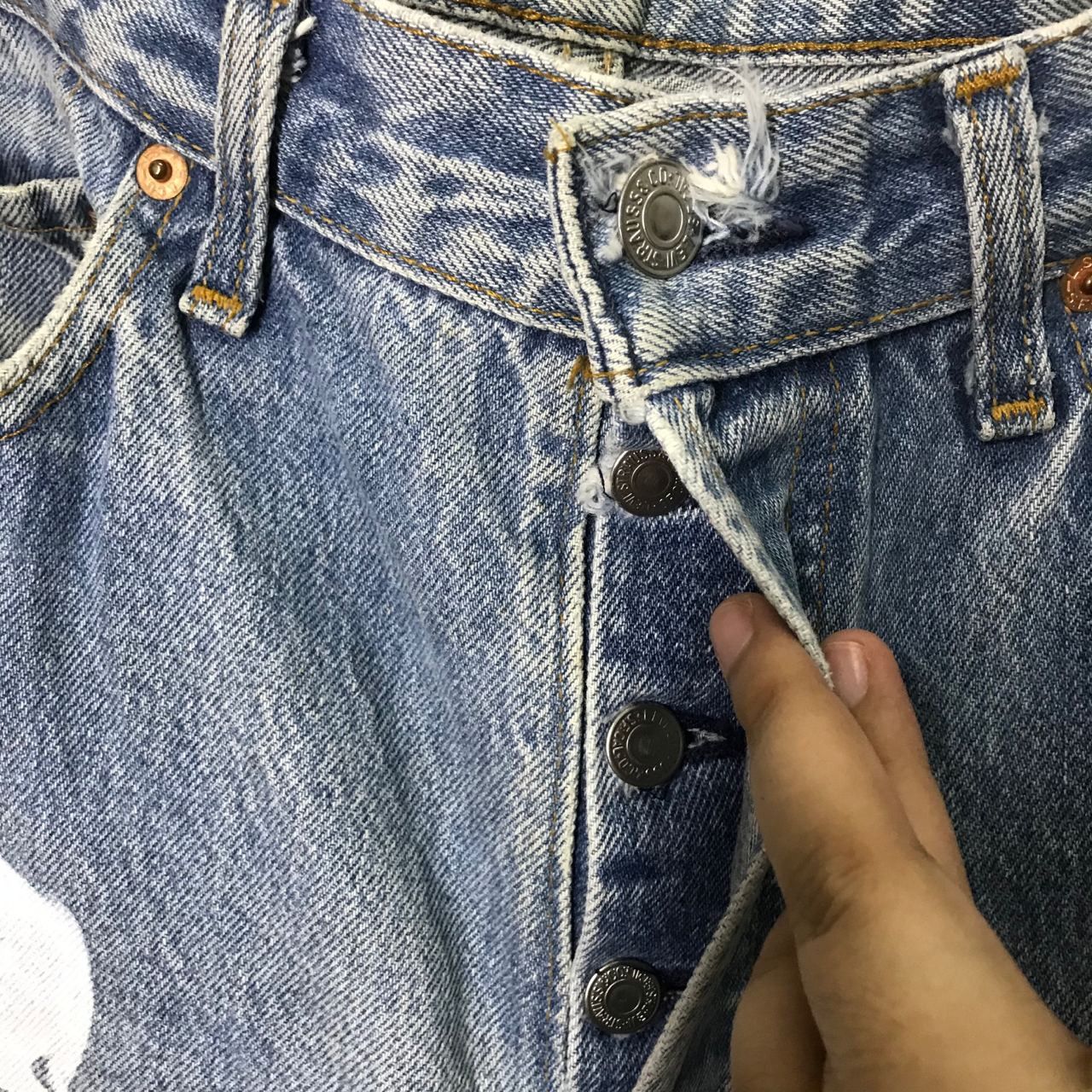 Levi's Vintage Clothing 🔥Vintage Levi's 501xx Mastermind Design Denim Jeans Size US 32 / EU 48 - 5 Thumbnail