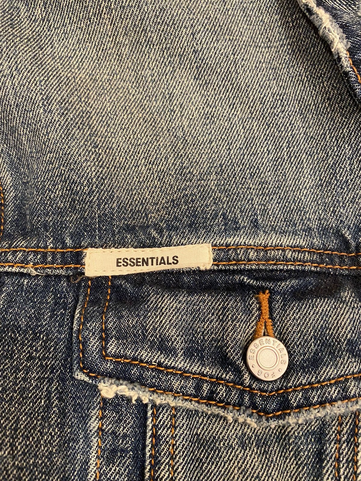 Pacsun Essentials Denim Trucker Jacket | Grailed