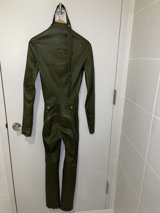 Rick Owens FW21 GETHSEMANE TIGHT GARY FLIGHTSUIT | Grailed