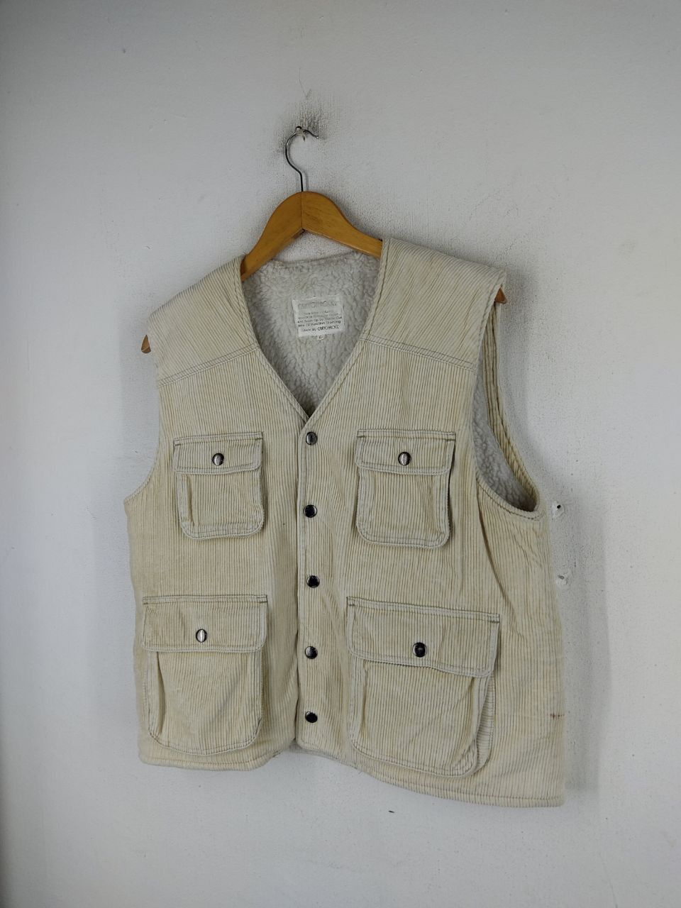 Japanese Brand × Vintage Vintage Tactical Shearling Vest Size US M / EU 48-50 / 2 - 2 Thumbnail