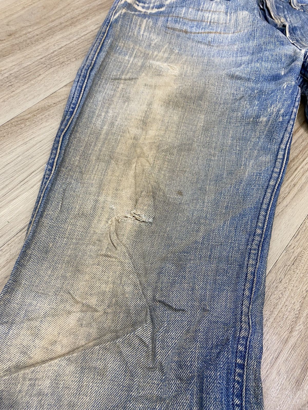 Diesel size 31 diesel acid wash distressed jeans flare jeans Size US 31 - 4 Thumbnail
