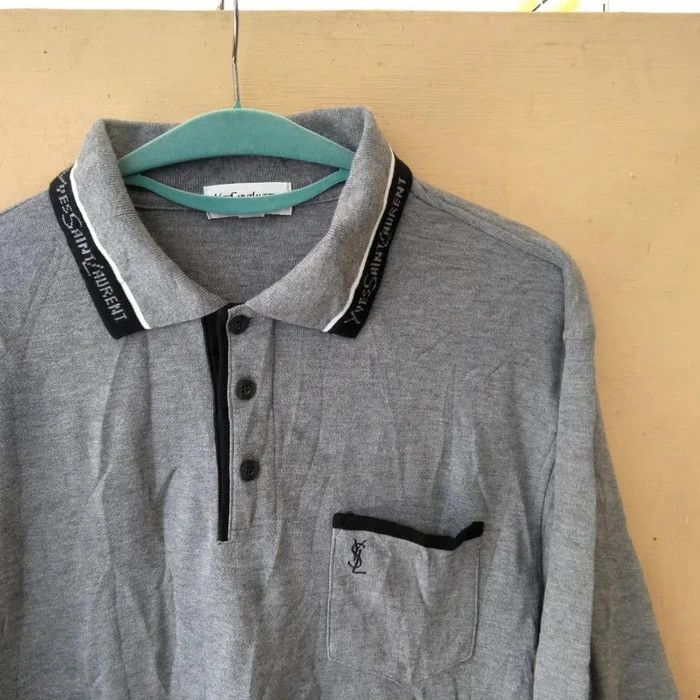 Yves Saint Laurent 💥🔥DESIGNER YSL SAINT LAURENT POLO Size US XL / EU 56 / 4 - 1 Thumbnail