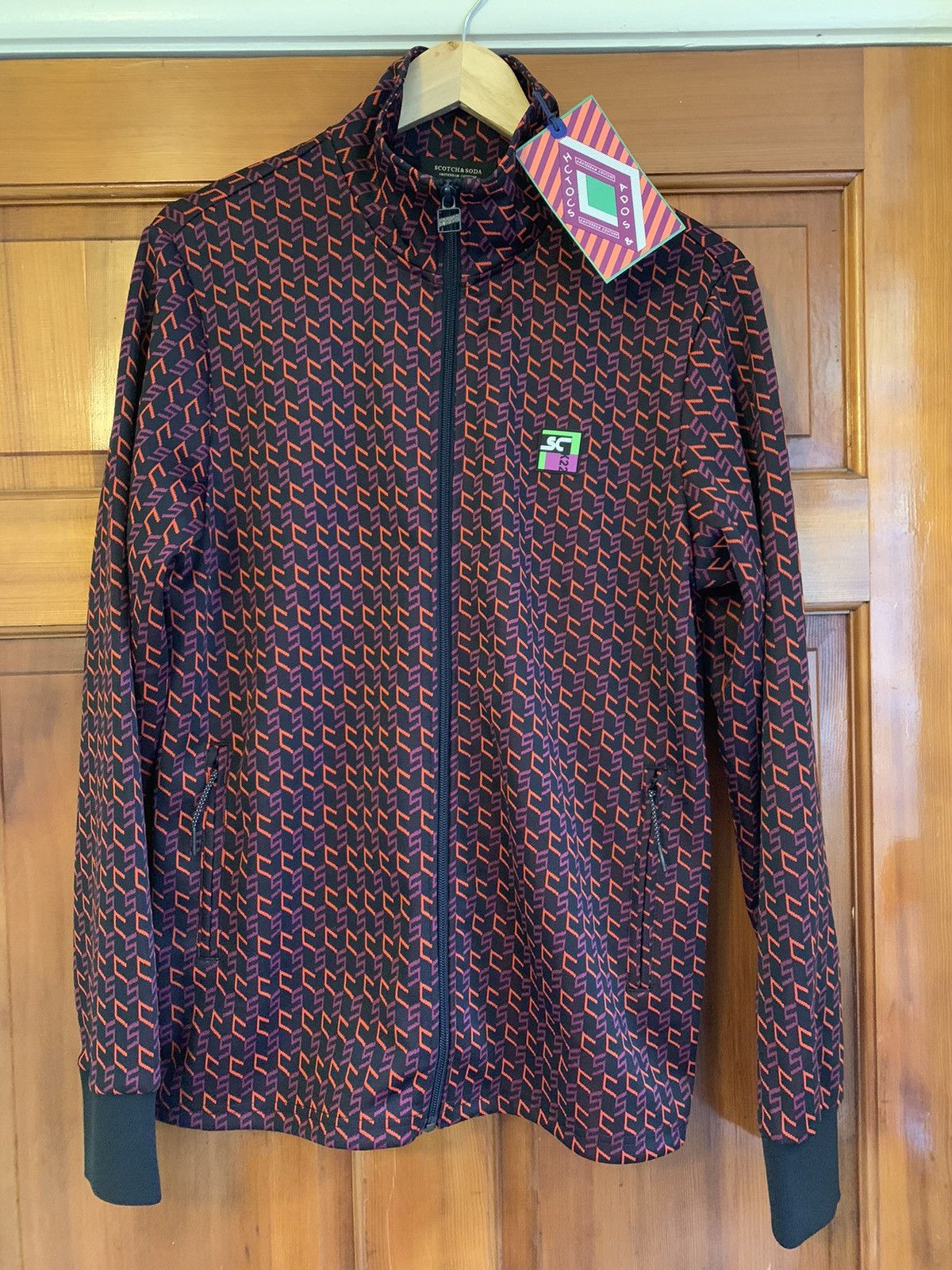 Designer × Scotch & Soda *RARE* New Scotch & Soda Jacquard Zip Jacket - Medium Size US M / EU 48-50 / 2 - 1 Thumbnail