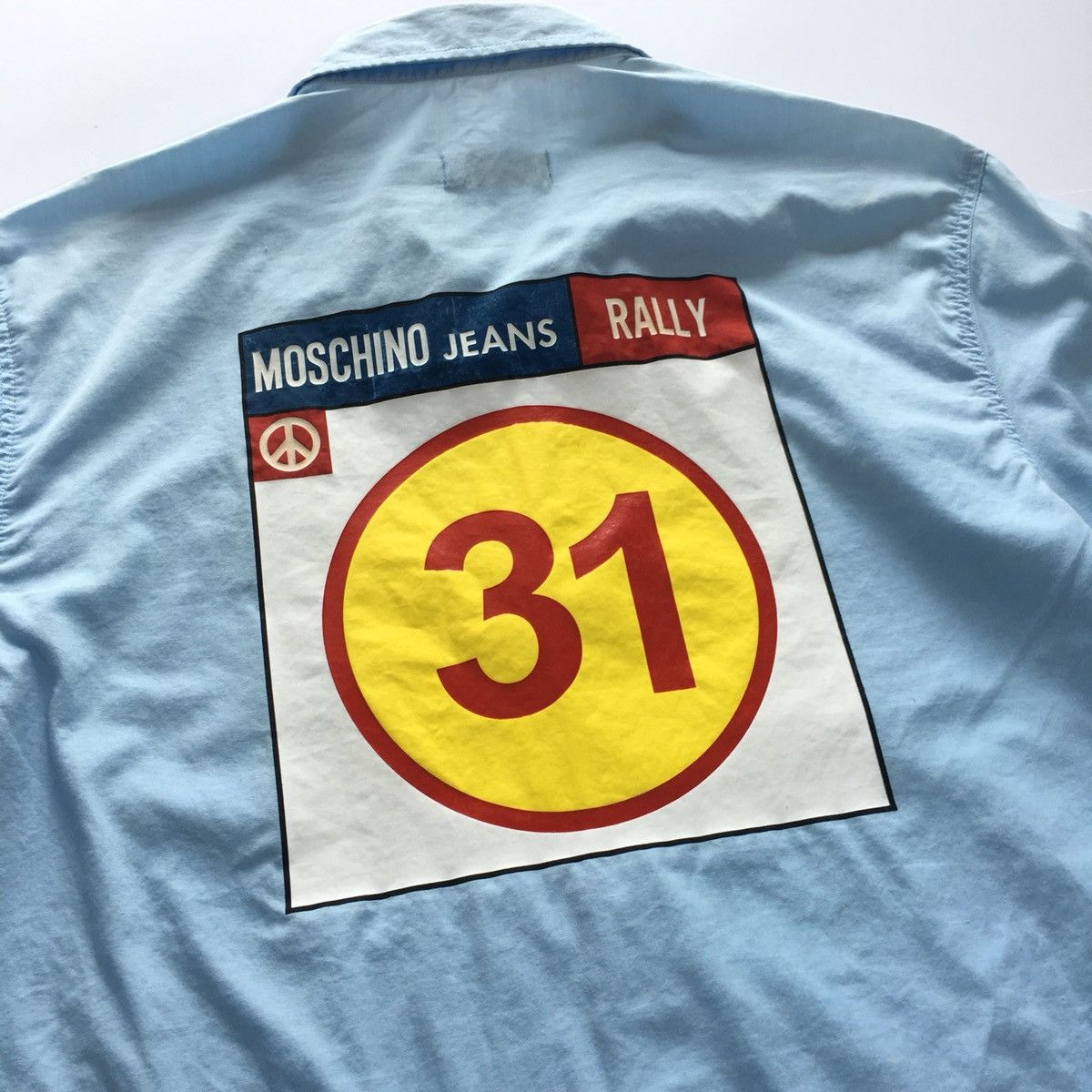 Moschino Moschino Jeans Rally 31 Button Shirt Size US M / EU 48-50 / 2 - 6 Thumbnail