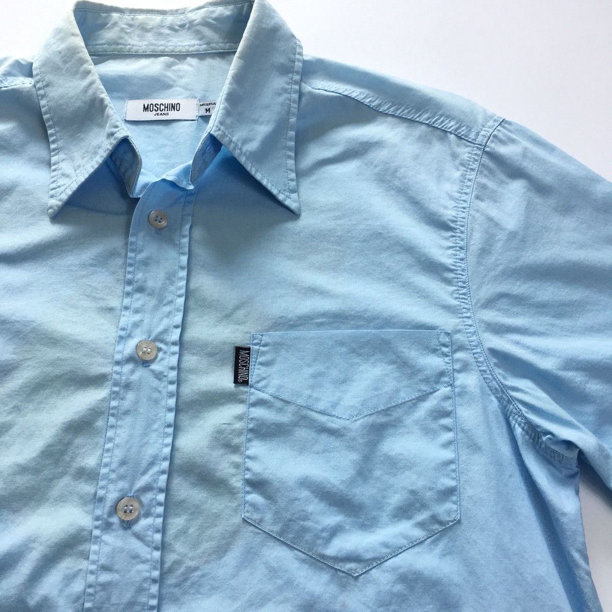 Moschino Moschino Jeans Rally 31 Button Shirt Size US M / EU 48-50 / 2 - 4 Thumbnail