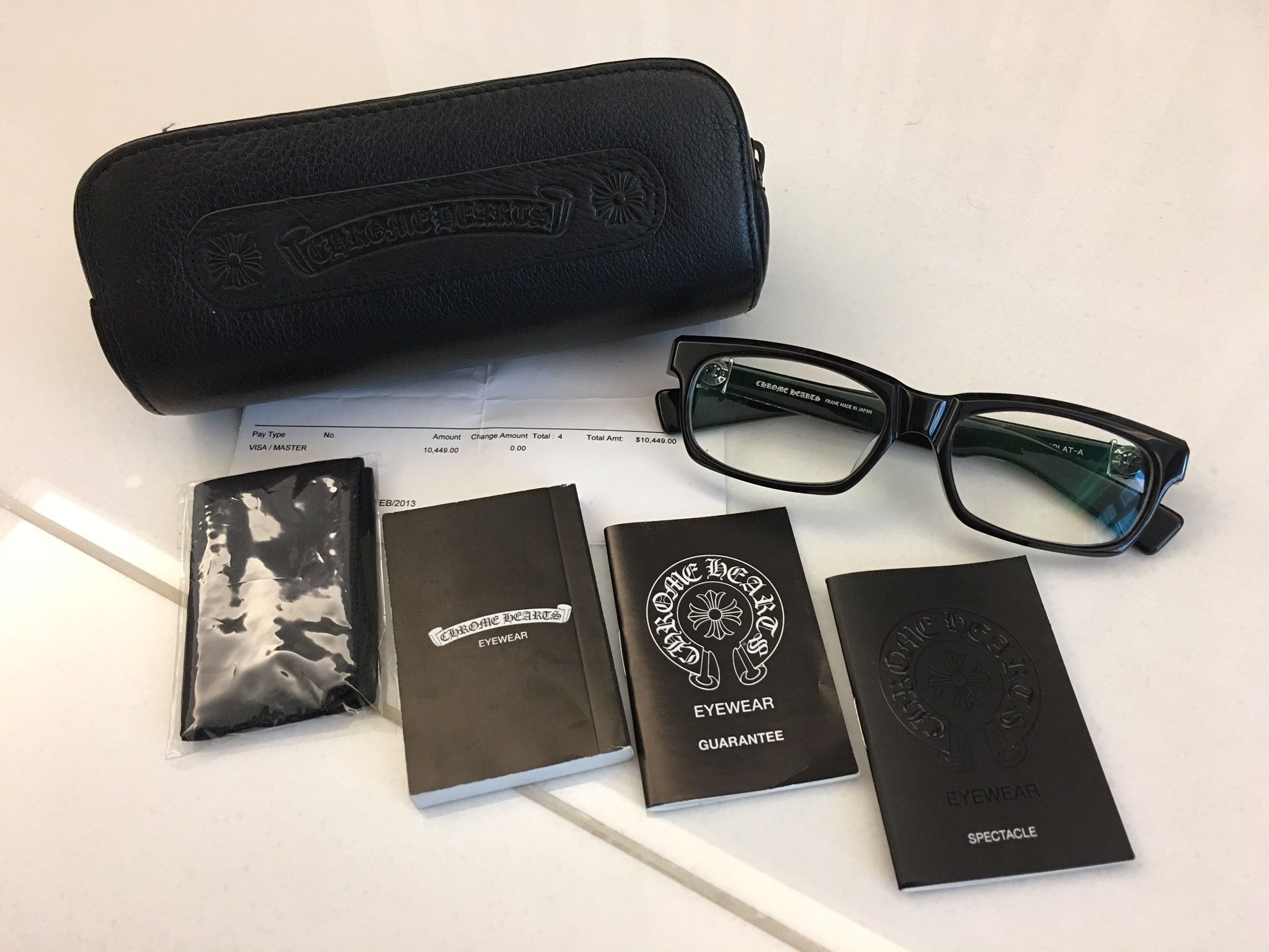 Chrome Hearts Splat-A Glasses | Grailed