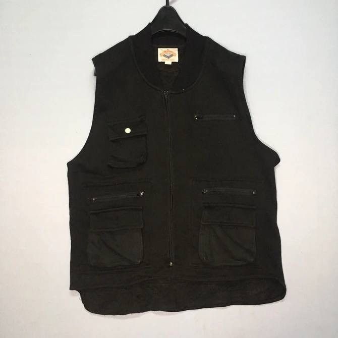 Japanese Brand Authentic Orange Soda Multi Pocket Sleeveless Vest Size US M / EU 48-50 / 2 - 1 Thumbnail