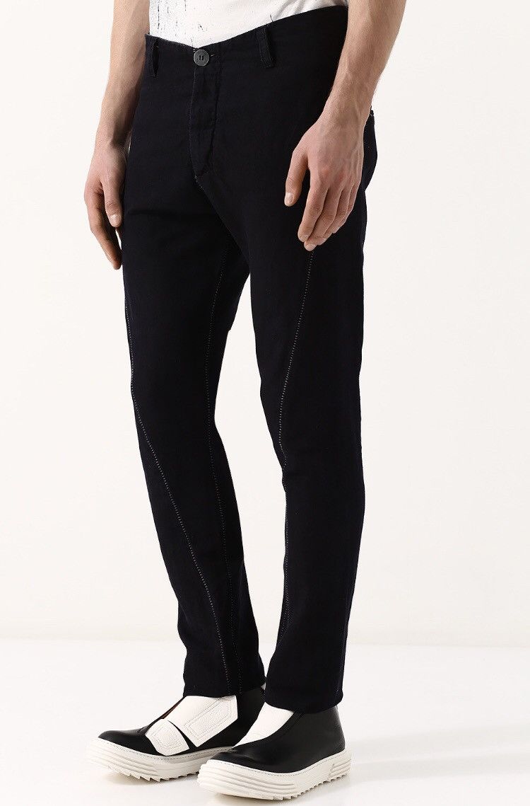 image of 10Sei0Otto “Hand Stitched “ Cotton Linen Pants Size M in Black, Men's