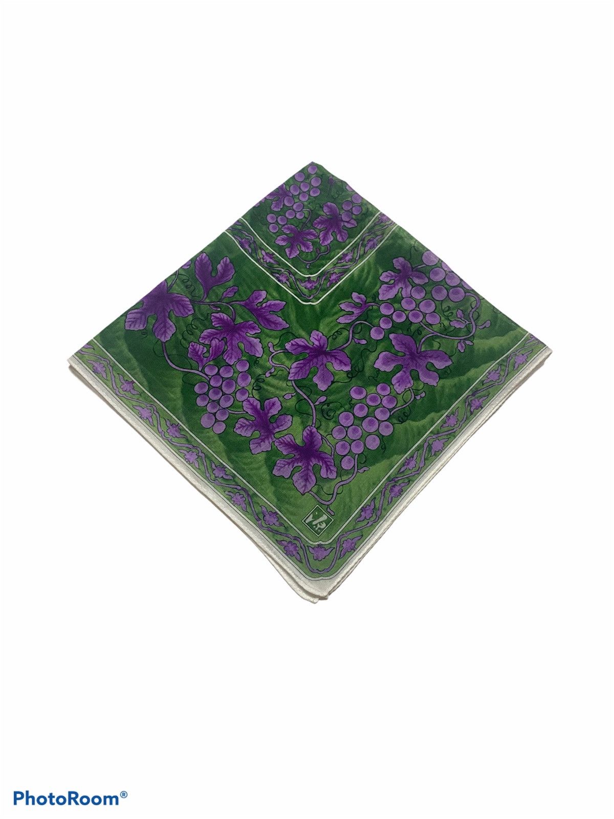 Designer × Vintage vintage 90s full print floral handkerchief 18.5”x18.5” HT3 Size ONE SIZE - 1 Thumbnail