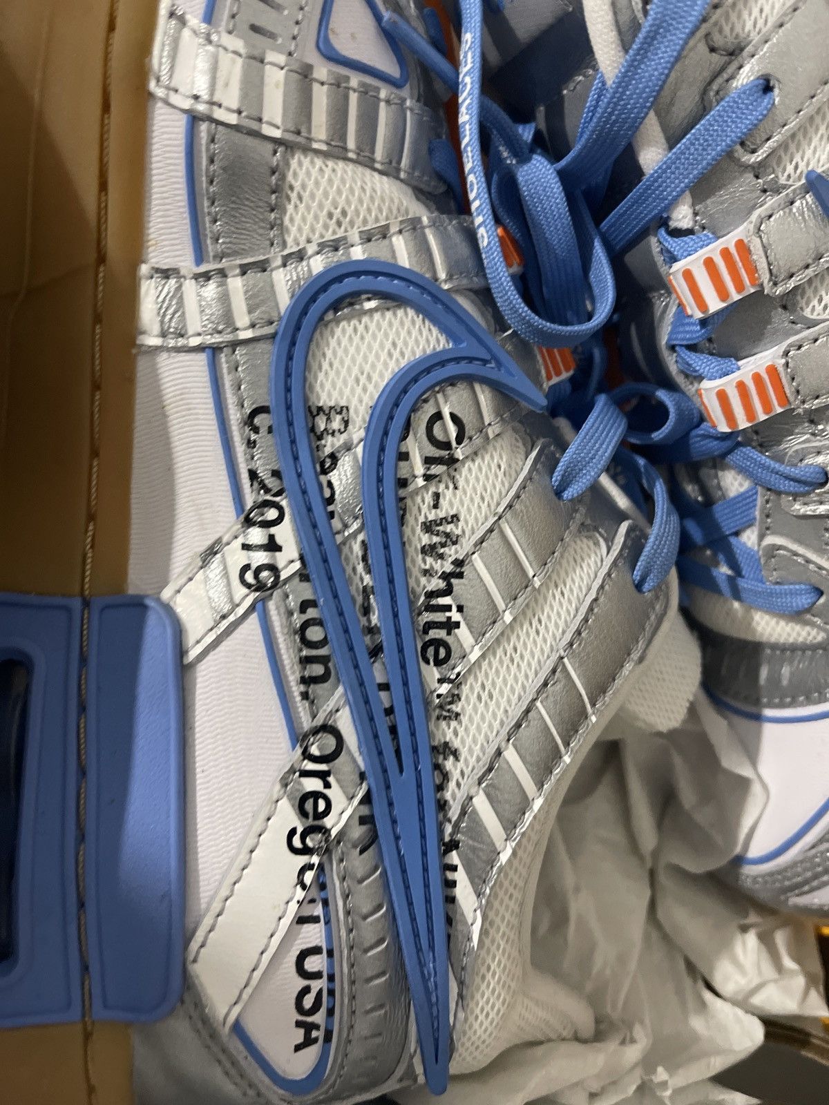 Nike × Off-White Nike Air Rubber Dunk Low Offwhite Size US 11 / EU 44 - 4 Thumbnail