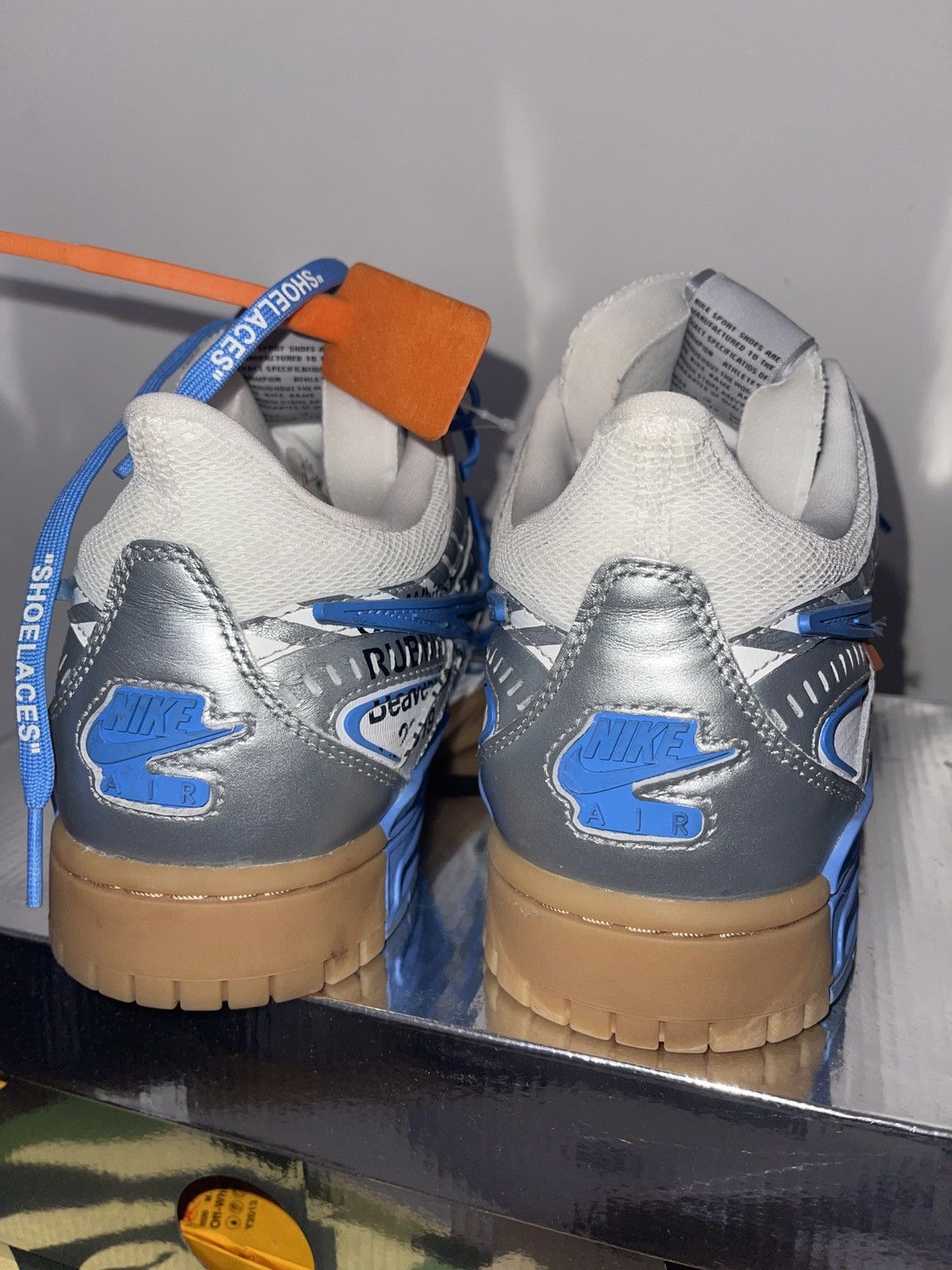 Nike × Off-White Nike Air Rubber Dunk Low Offwhite Size US 11 / EU 44 - 5 Thumbnail