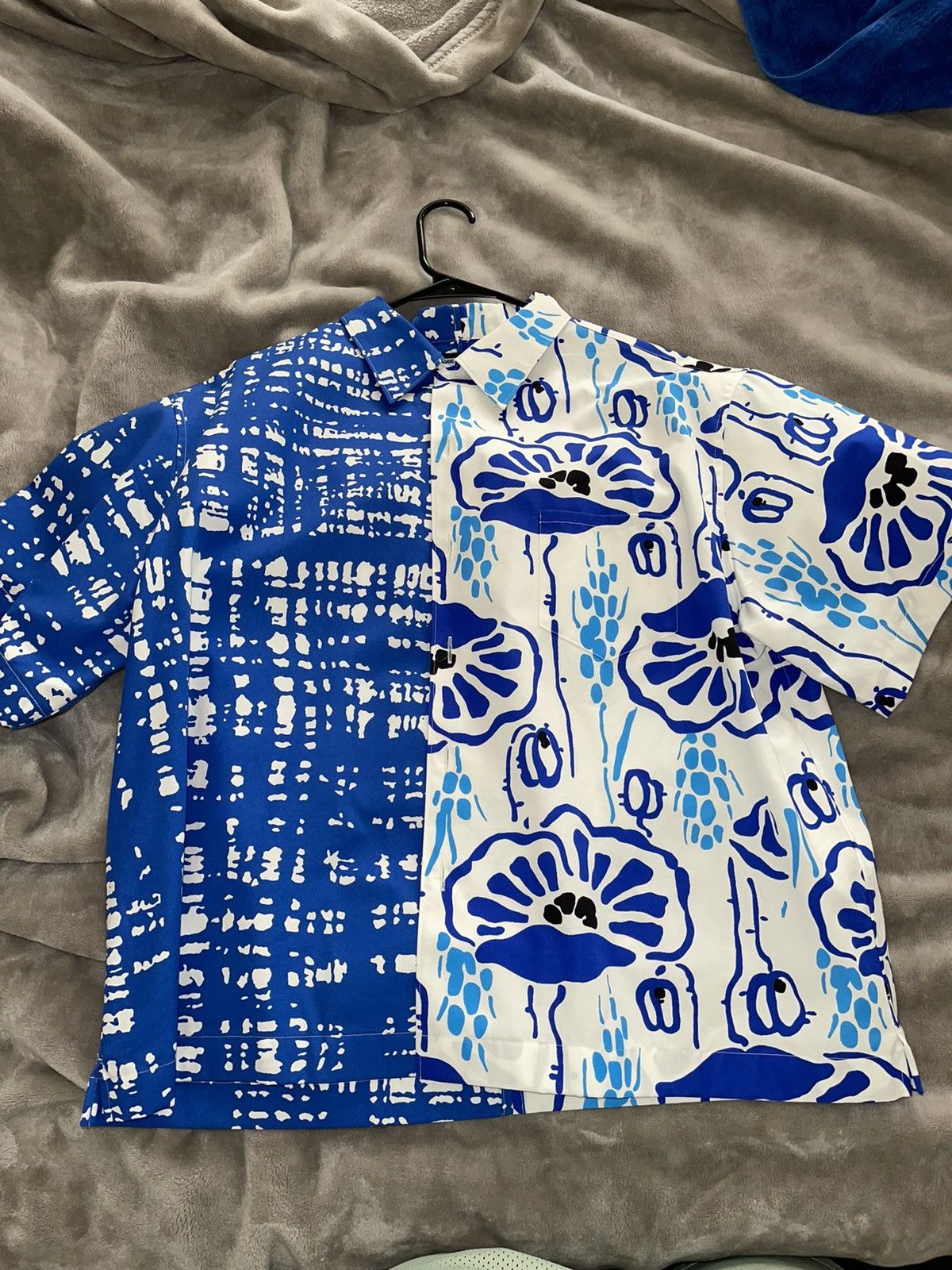 Prada Double Match Bowling Shirt