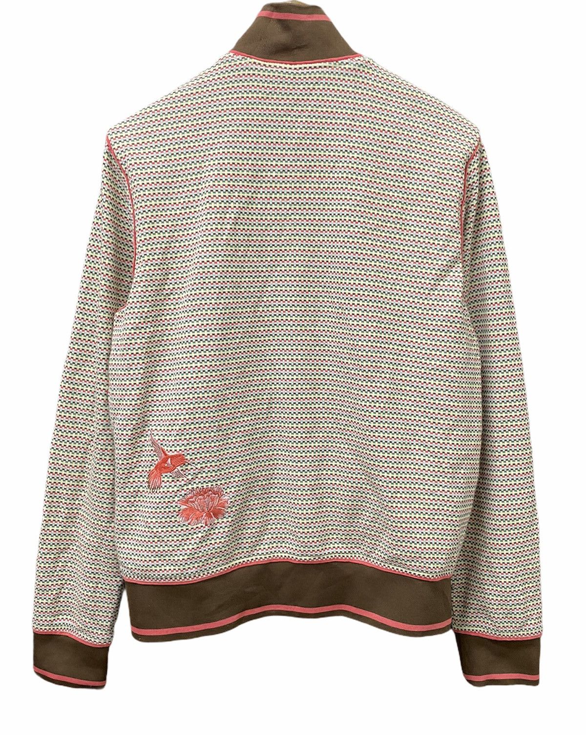 Hysteric Glamour × Japanese Brand × Modern Amusement 🔥Modern Amusement Multicolour Small Check Sweater Jacket Size US M / EU 48-50 / 2 - 2 Thumbnail