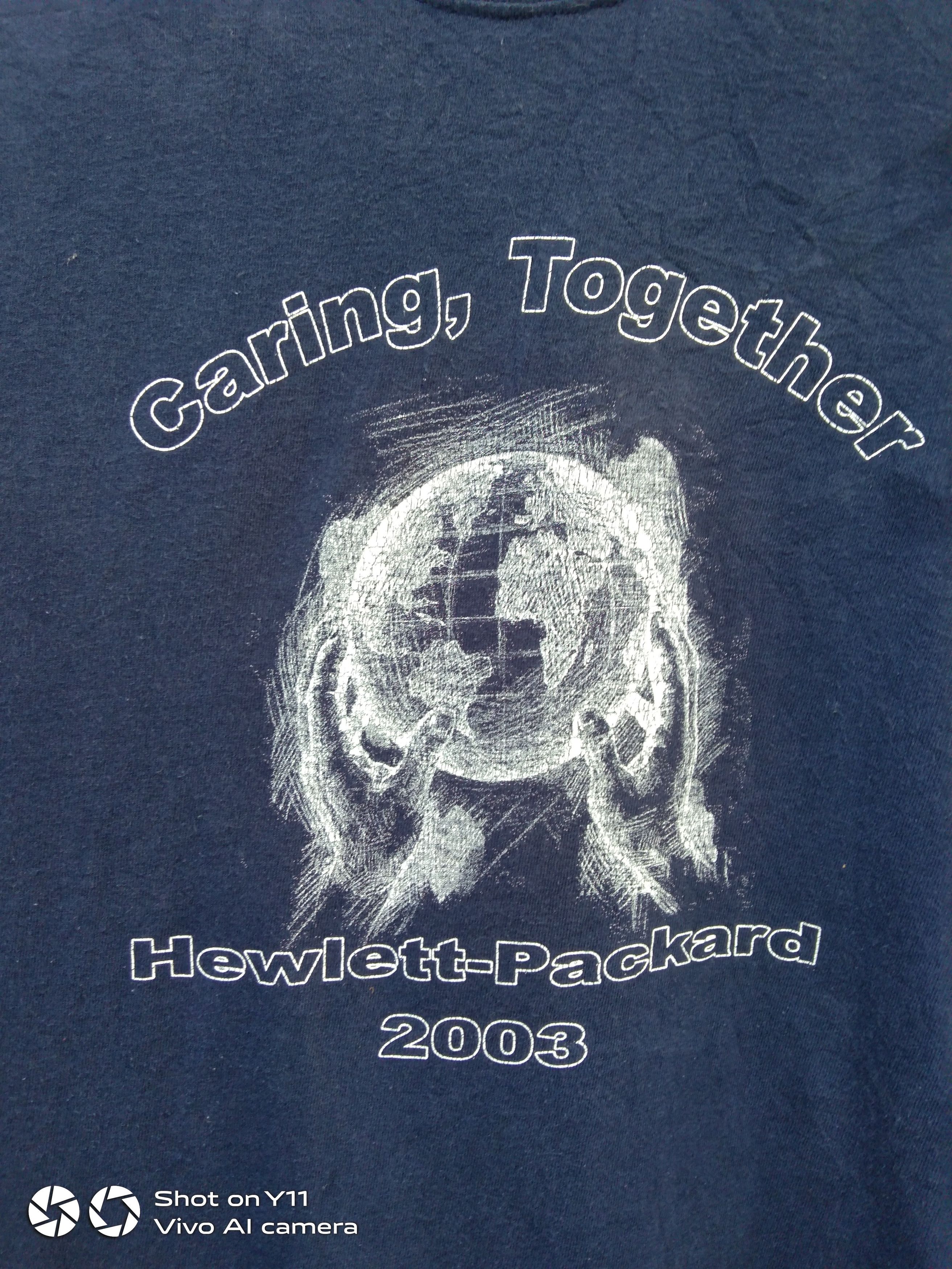 Jerzees × Microsoft × Vintage Vintage caring,together hewlett-packard 2003 Size US XL / EU 56 / 4 - 5 Thumbnail