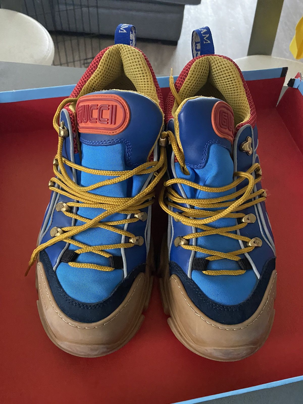 Gucci Gucci Flashtrek SEGA Blue Suede Size US 10 / EU 43 - 2 Thumbnail