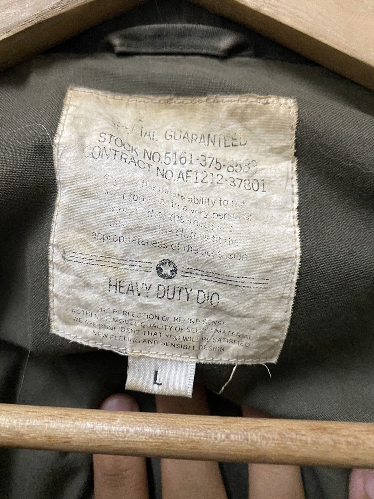 Y's for Men Vintage🇺🇸 Us Army Issue M65 Military Jacket USA Size US L / EU 52-54 / 3 - 7 Thumbnail
