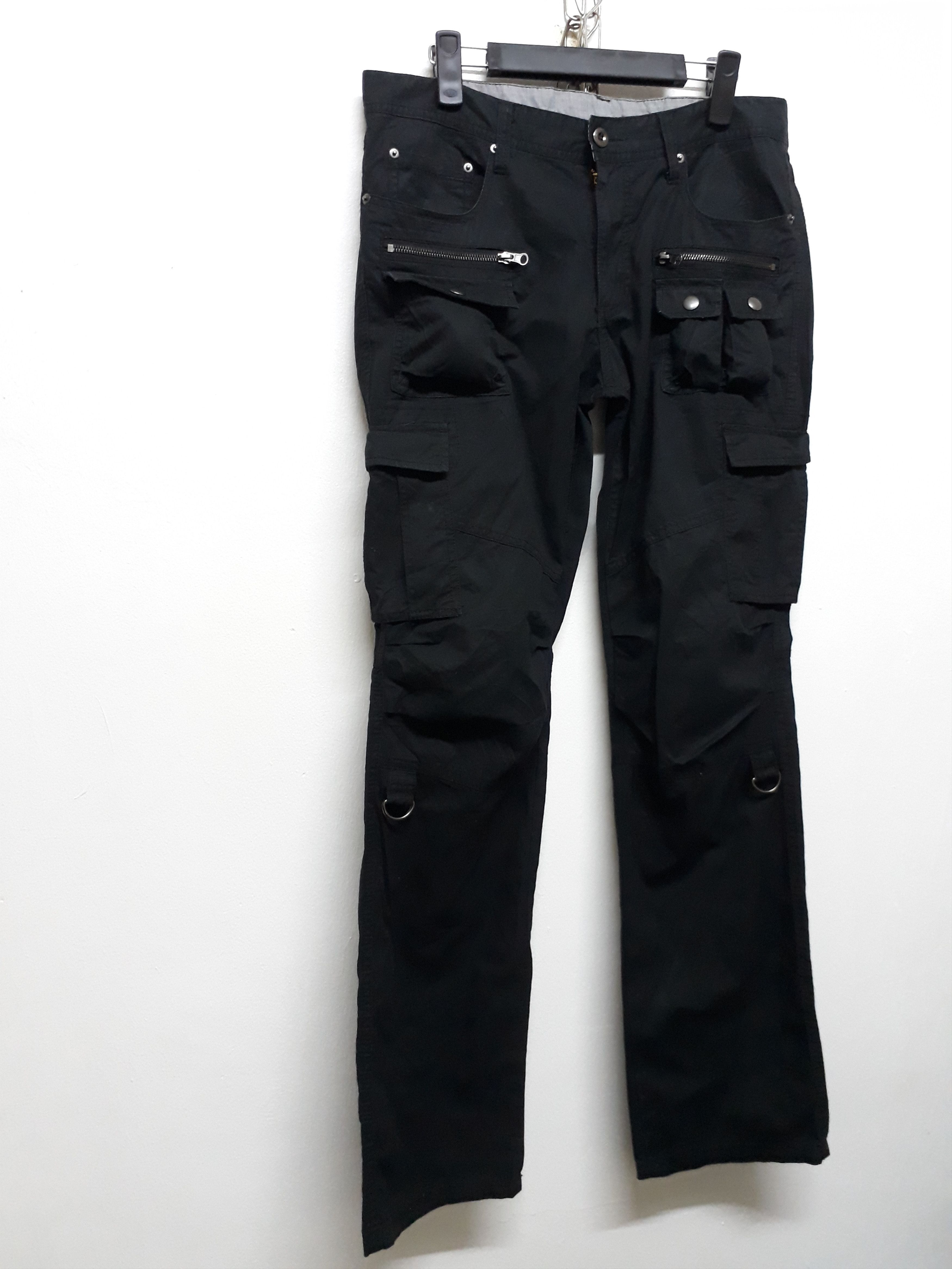 Japanese Brand 💥UNNAMED Japanese Black Colour Utility Trouser pants Size US 34 / EU 50 - 5 Thumbnail