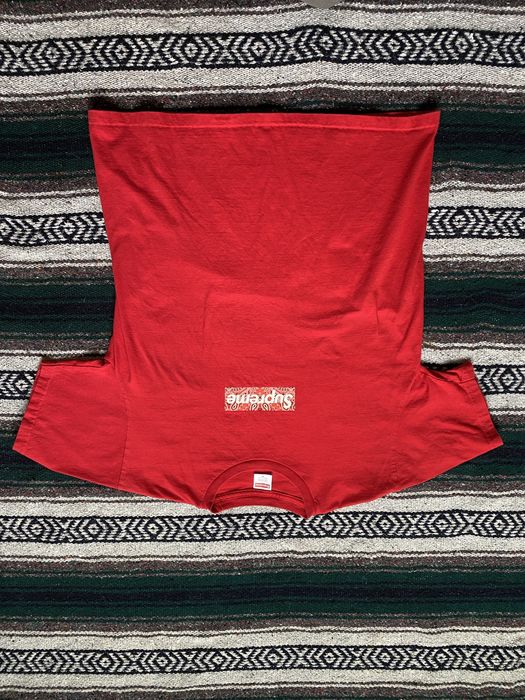 Supreme Bandana Box Logo Tee Red